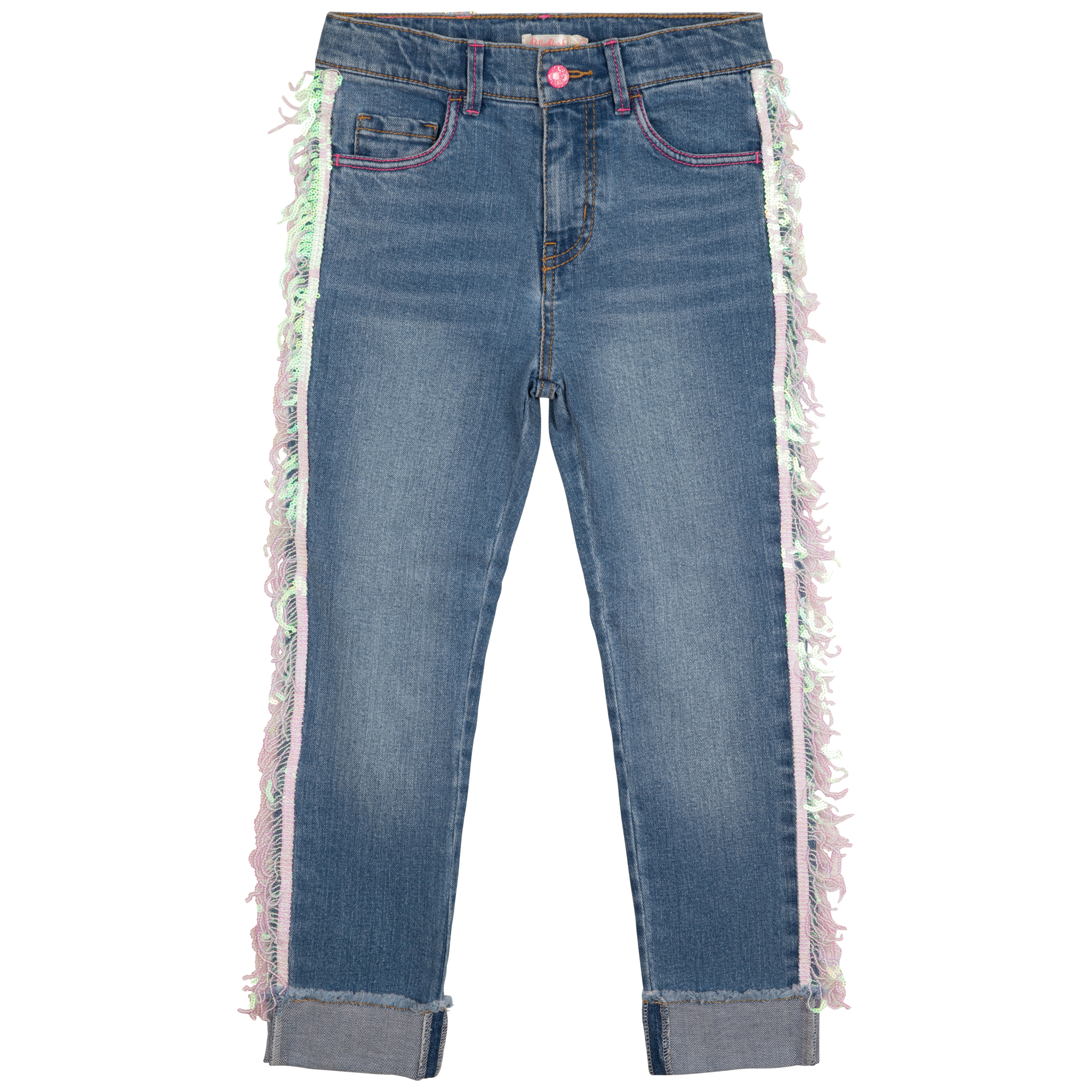 Jeans con 5 tasche e frange BILLIEBLUSH Per BAMBINA