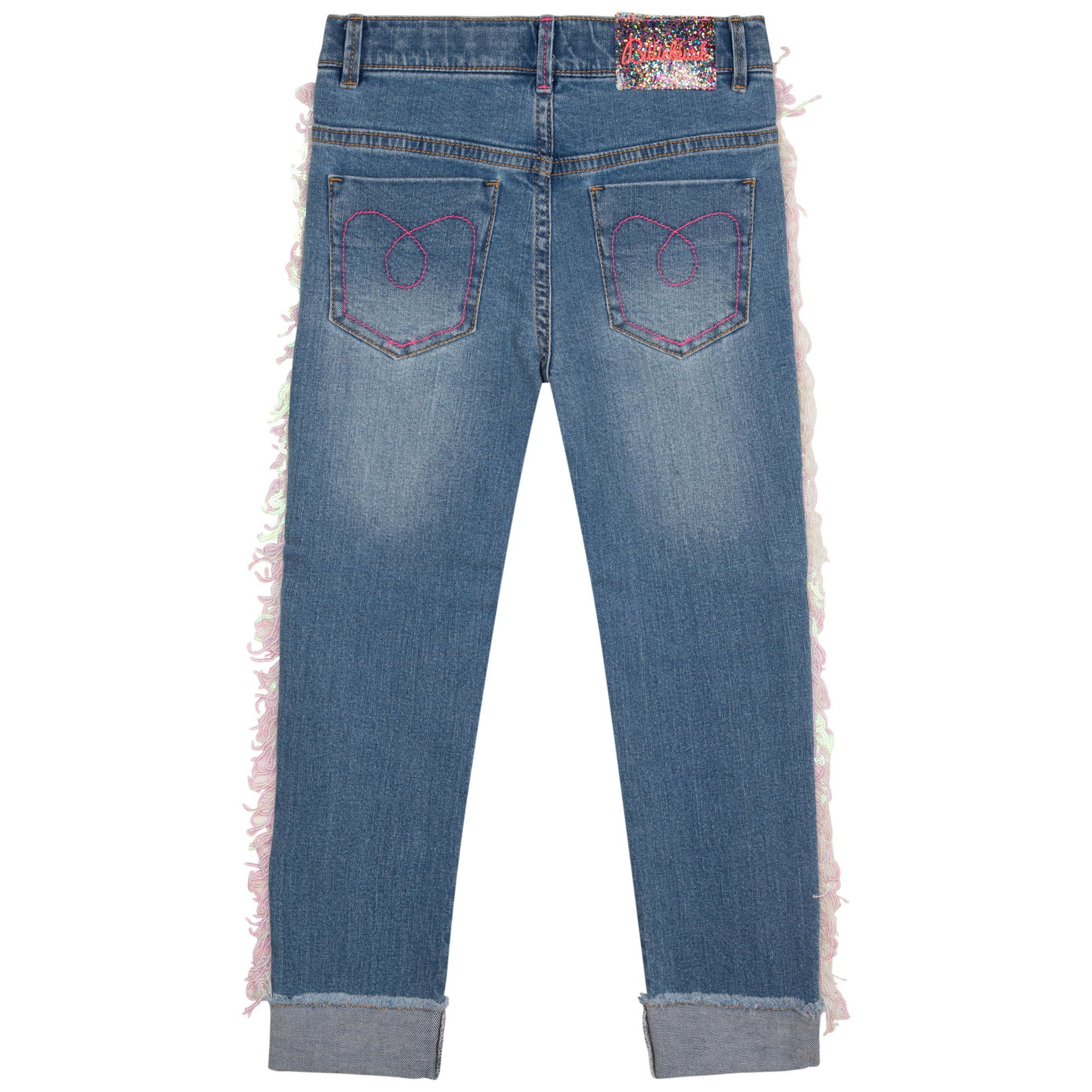 5-pocket-jeans met lovertjes BILLIEBLUSH Voor