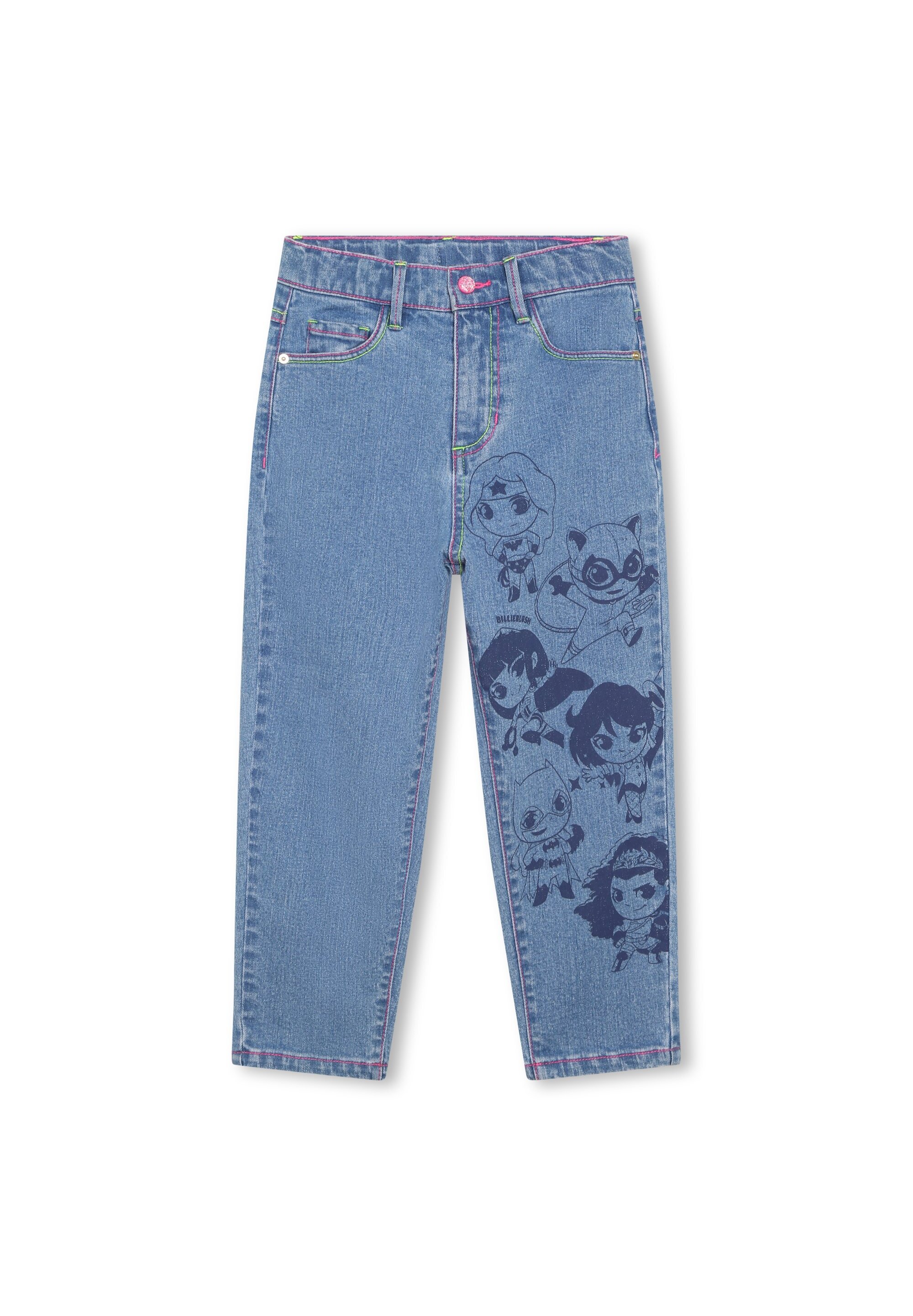 5-pocket jeans with print BILLIEBLUSH for GIRL
