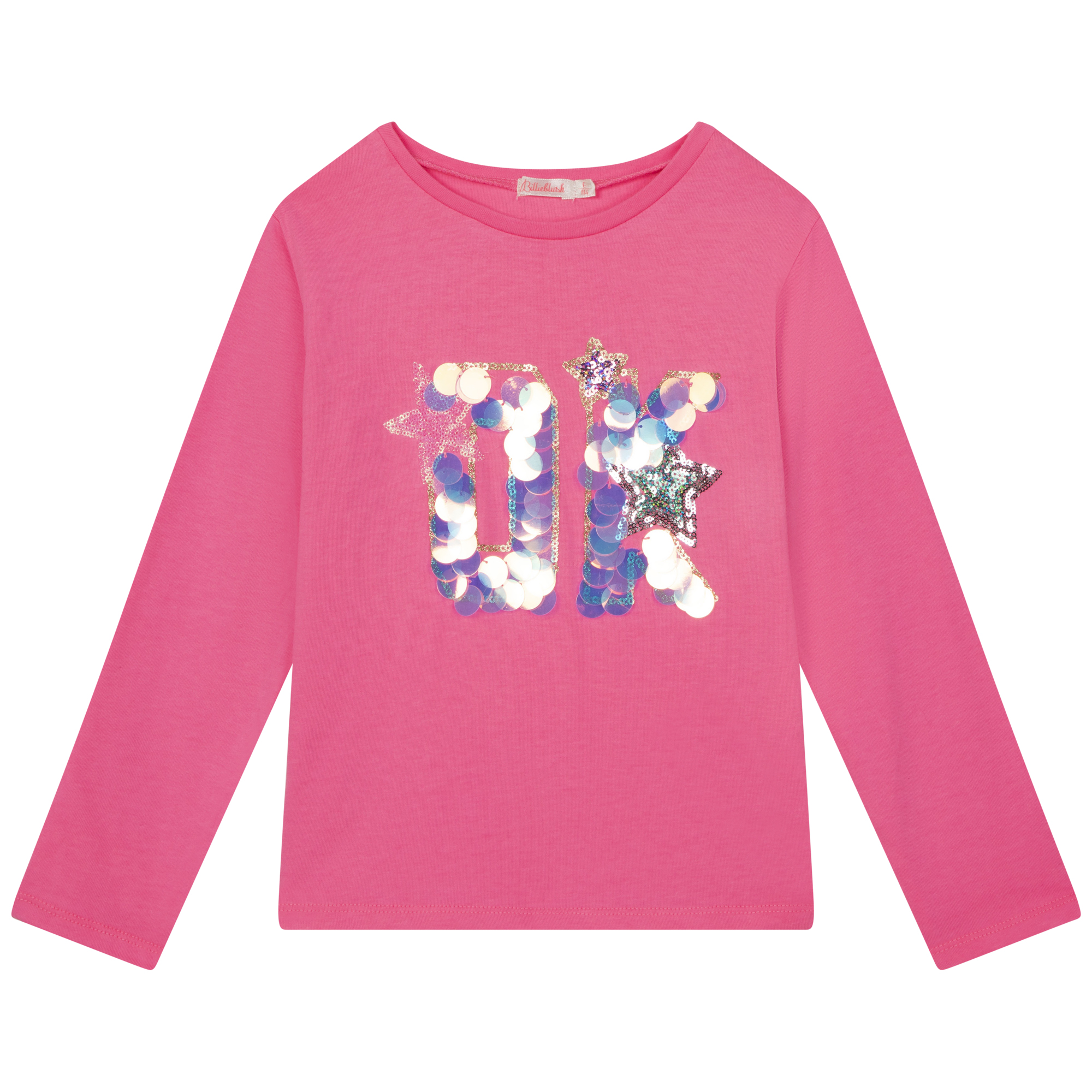 Disc-and-sequin T-shirt BILLIEBLUSH for GIRL