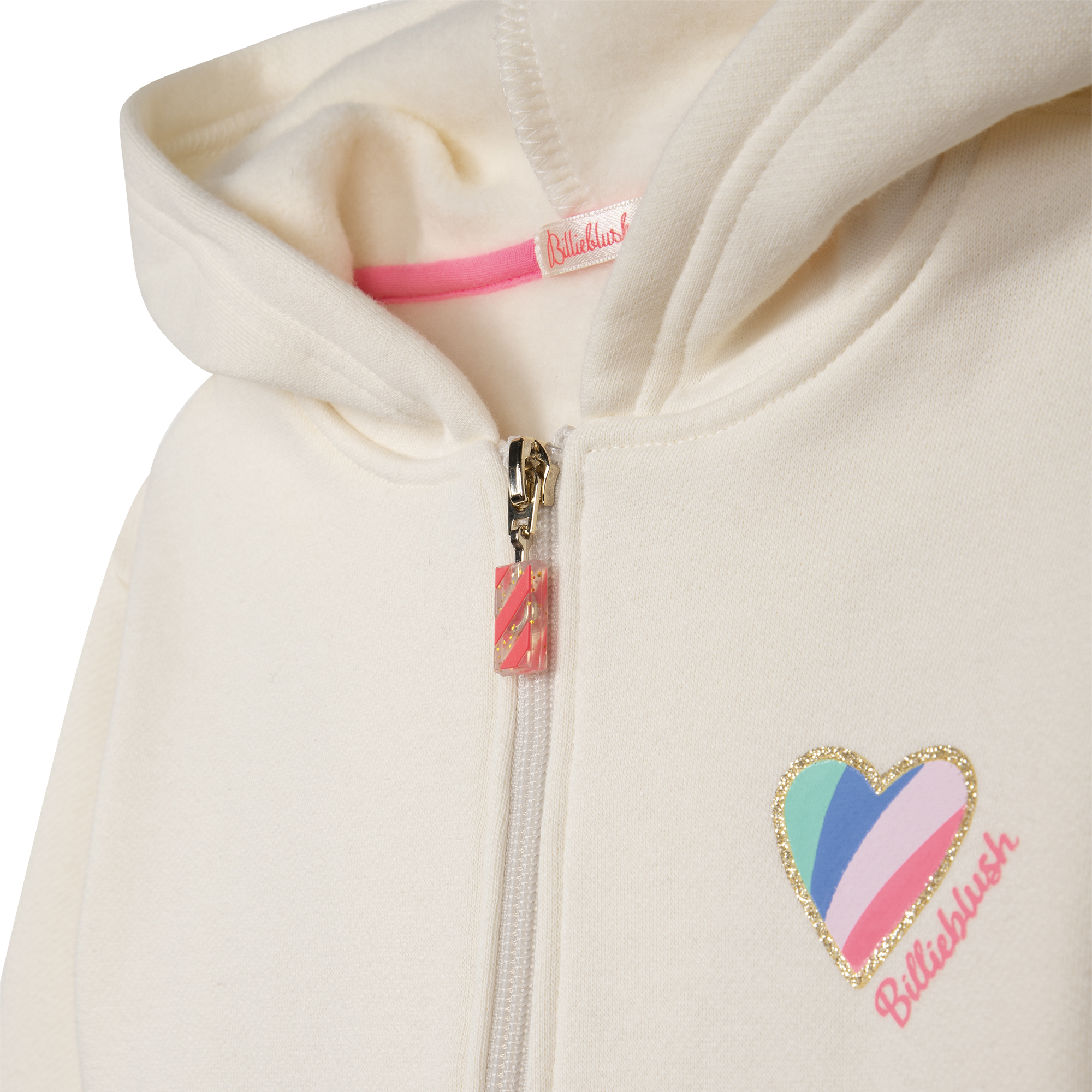 Hooded zipped sweatshirt BILLIEBLUSH for GIRL