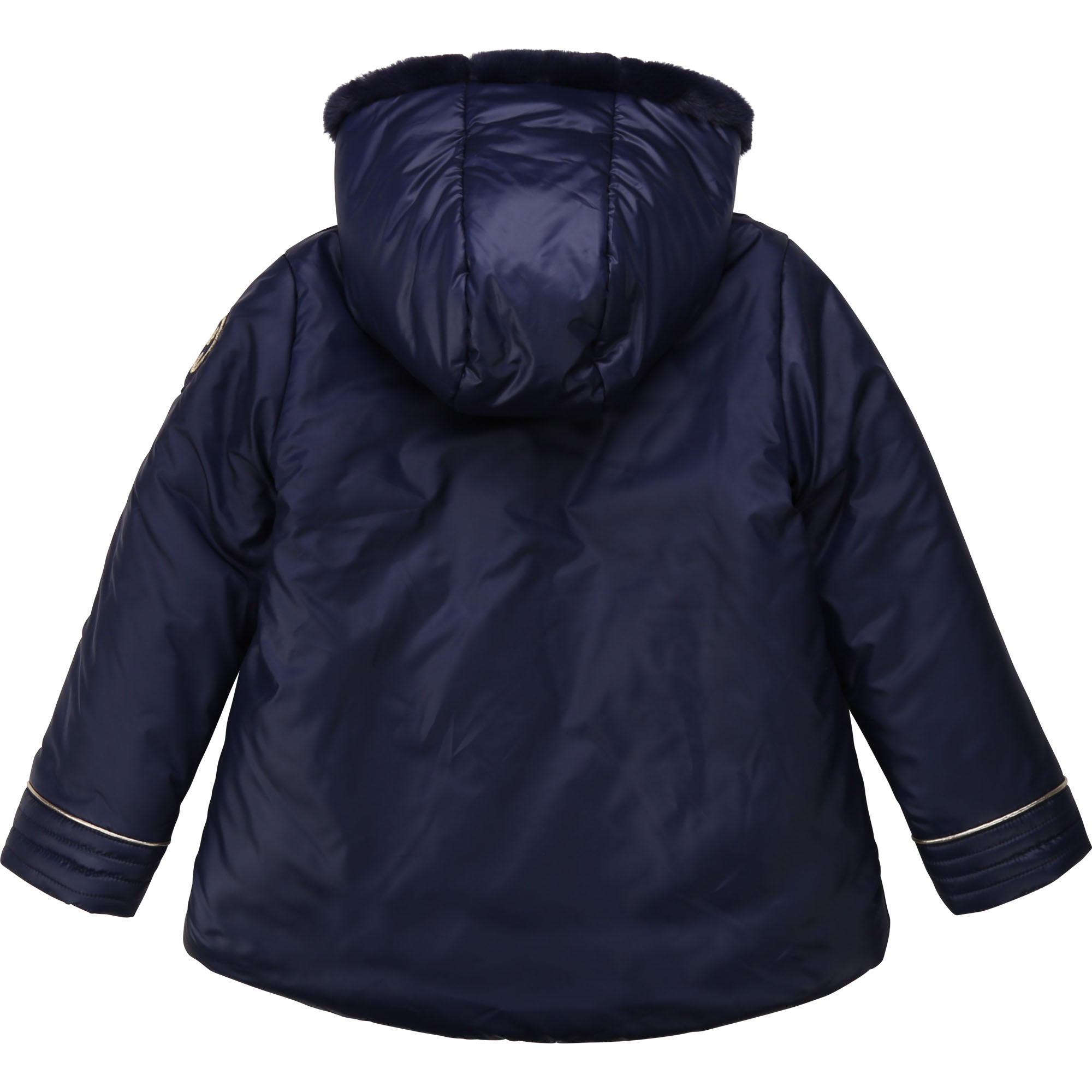 Lined hooded puffer jacket BILLIEBLUSH for GIRL