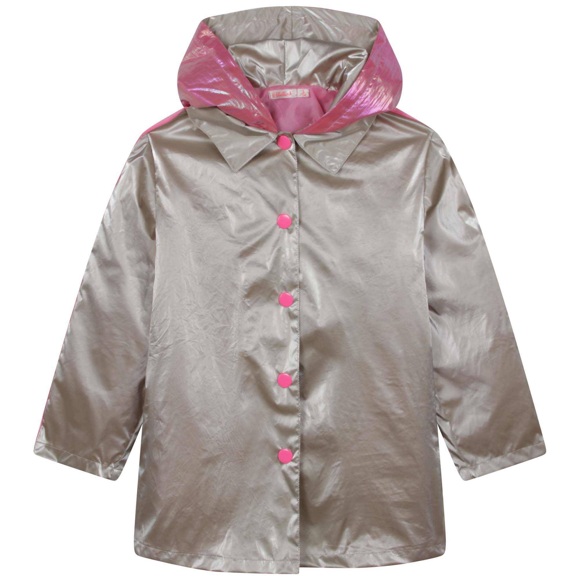 Hooded trench coat BILLIEBLUSH for GIRL