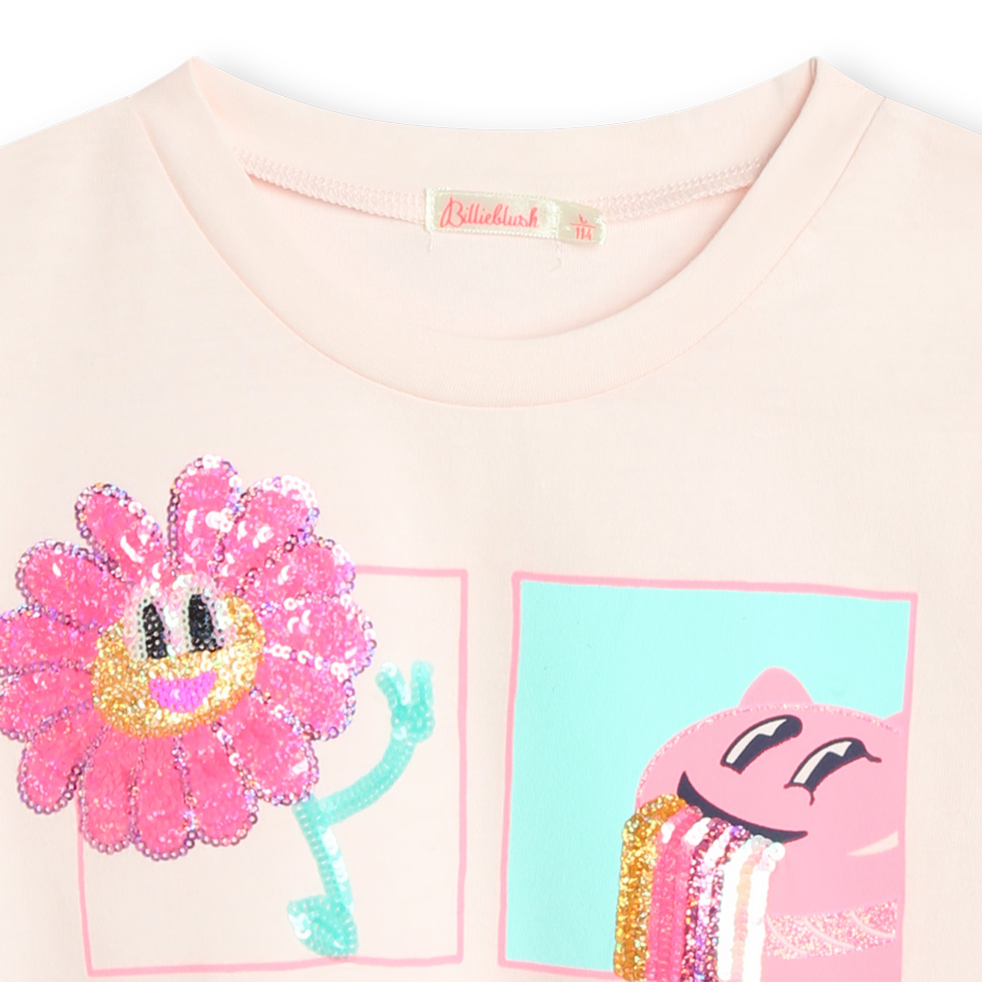 T-shirt with sequin print BILLIEBLUSH for GIRL