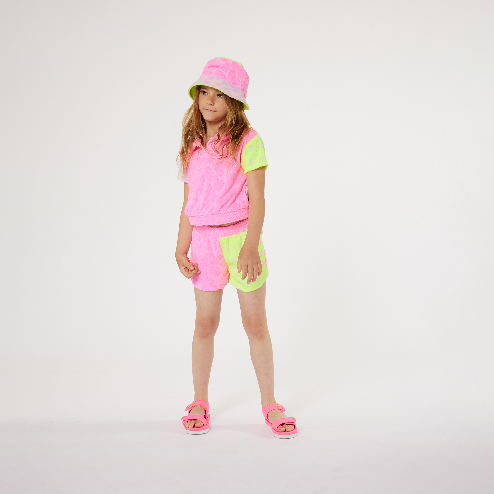 Multicoloured towelling shorts BILLIEBLUSH for GIRL