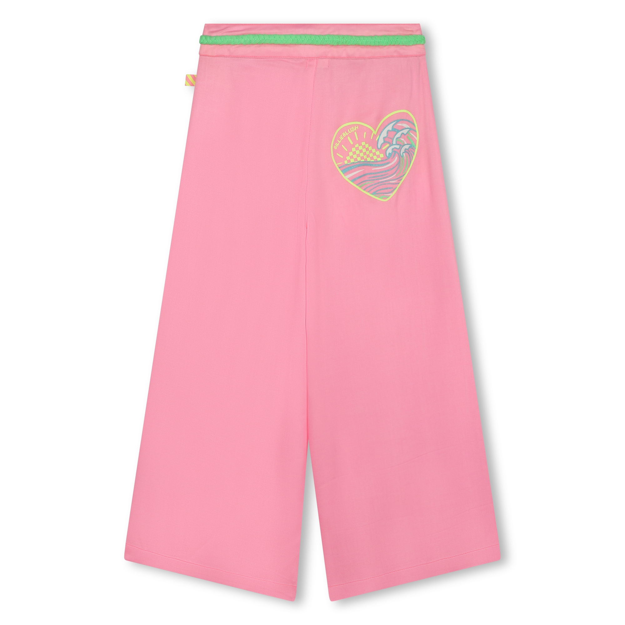 Flowing trousers with motif BILLIEBLUSH for GIRL