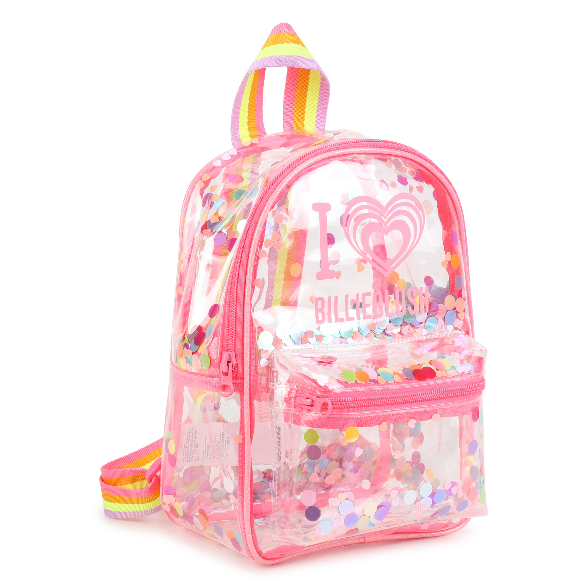 Transparent backpack BILLIEBLUSH for GIRL
