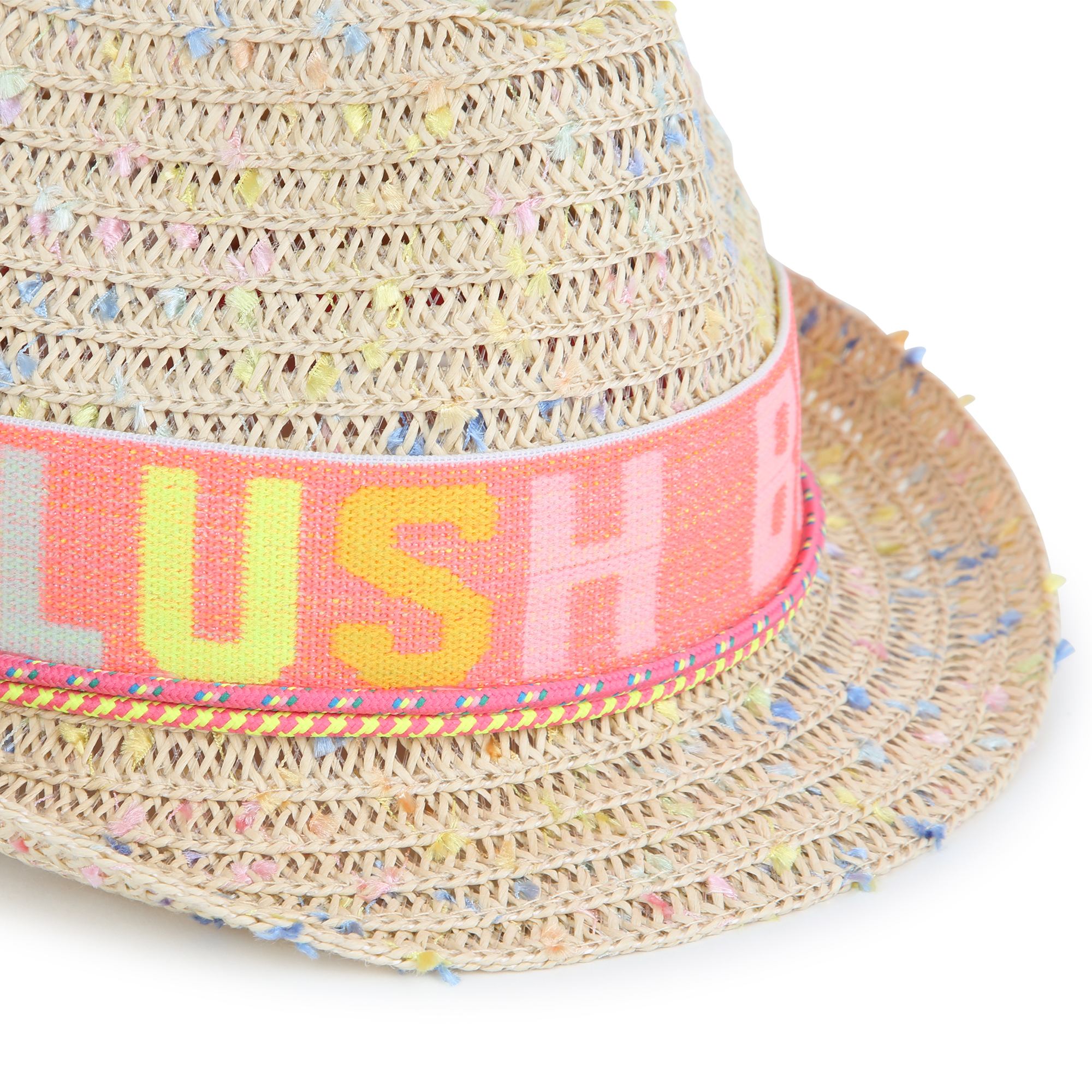 Multicoloured woven hat BILLIEBLUSH for GIRL