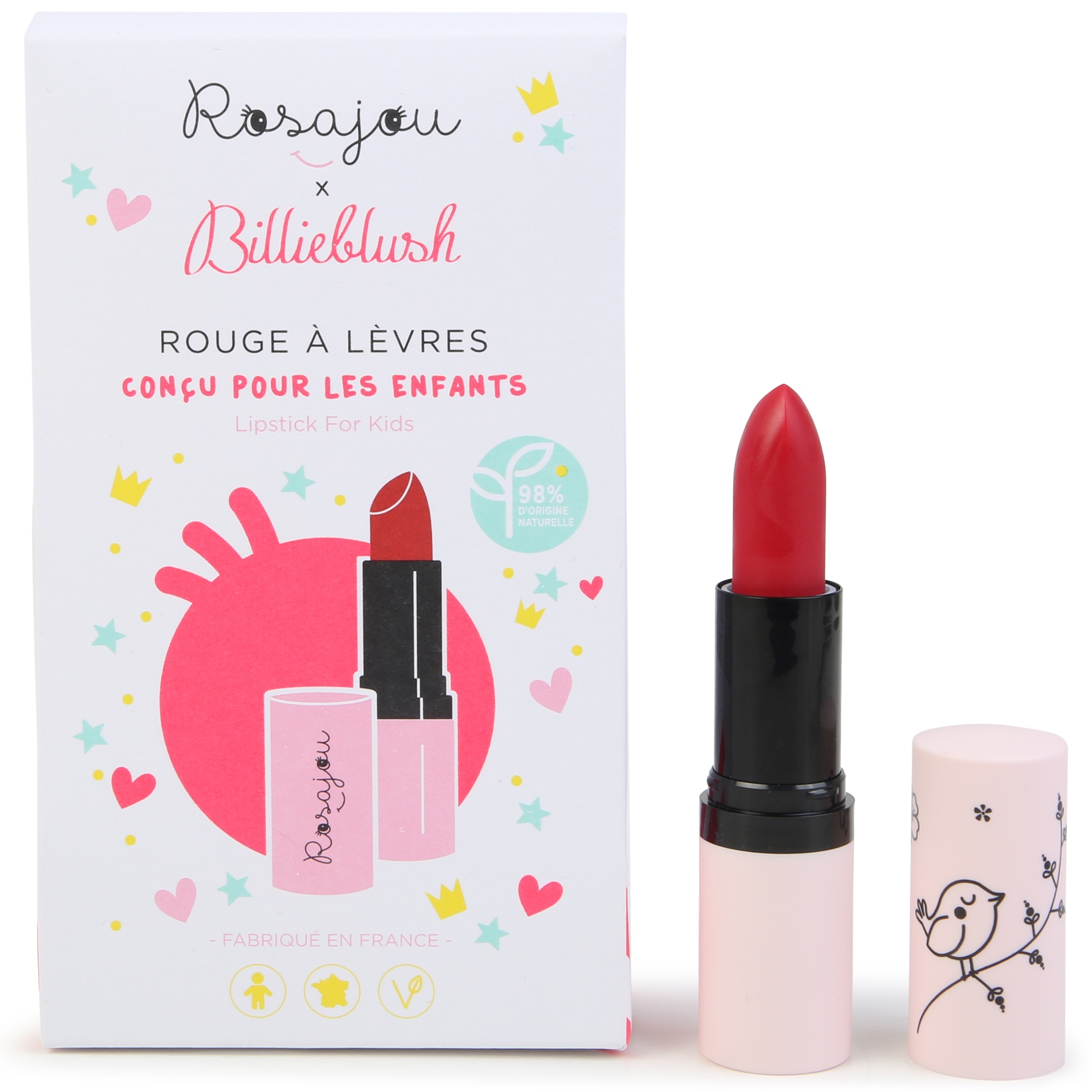Trompe-l'oeil lipstick BILLIEBLUSH for GIRL