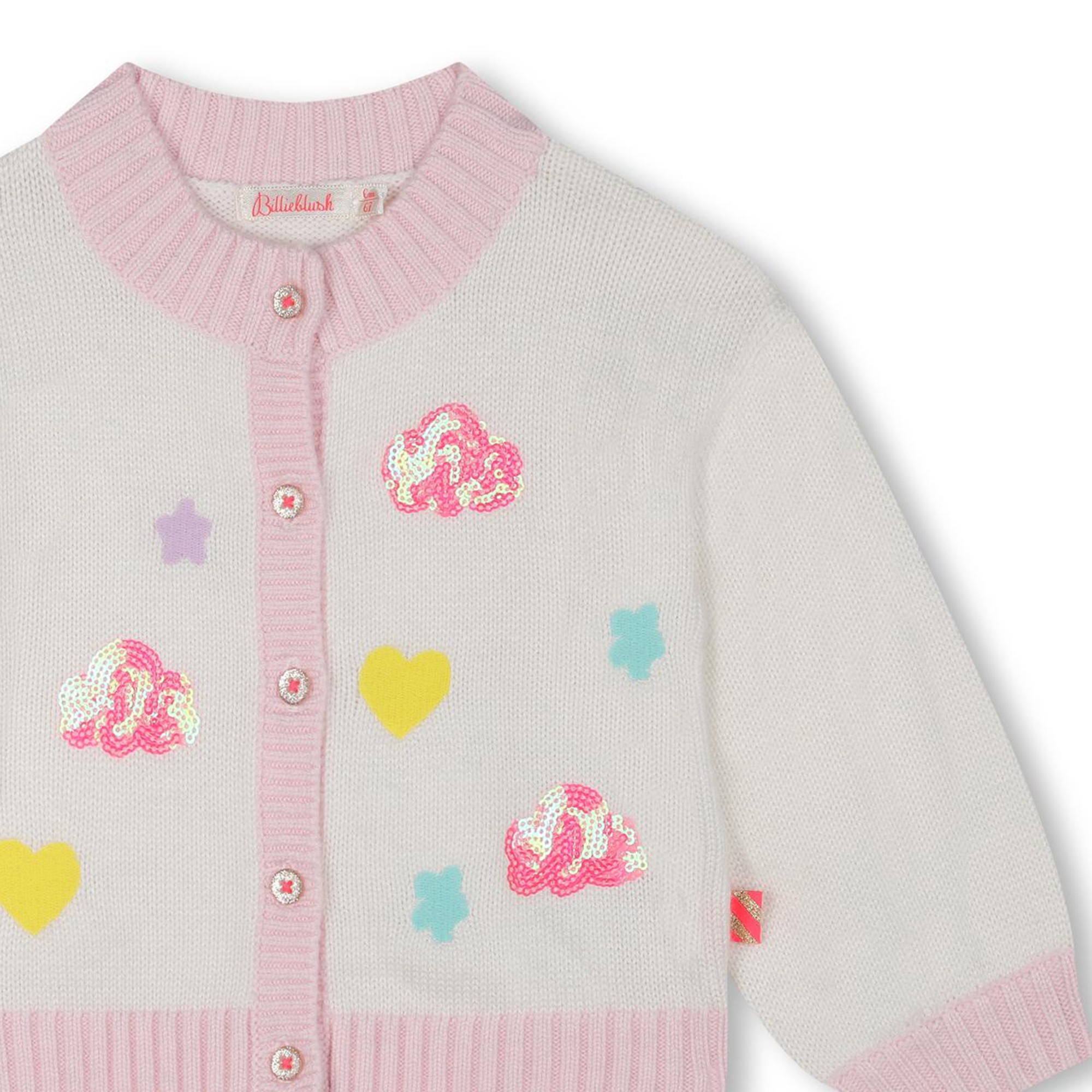 Cardigan en tricot à sequins BILLIEBLUSH pour FILLE