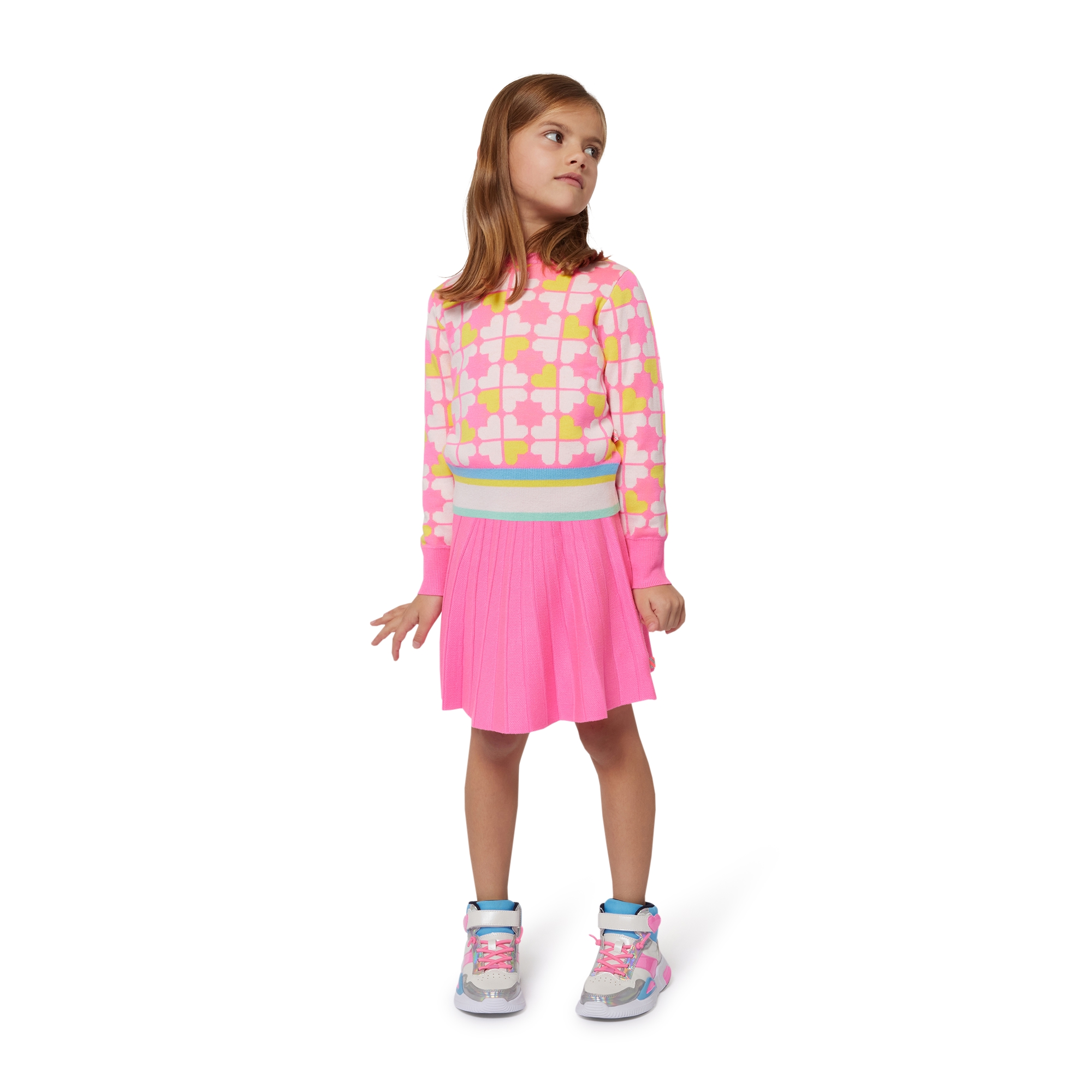 Falda plisada de punto tricot BILLIEBLUSH para NIÑA