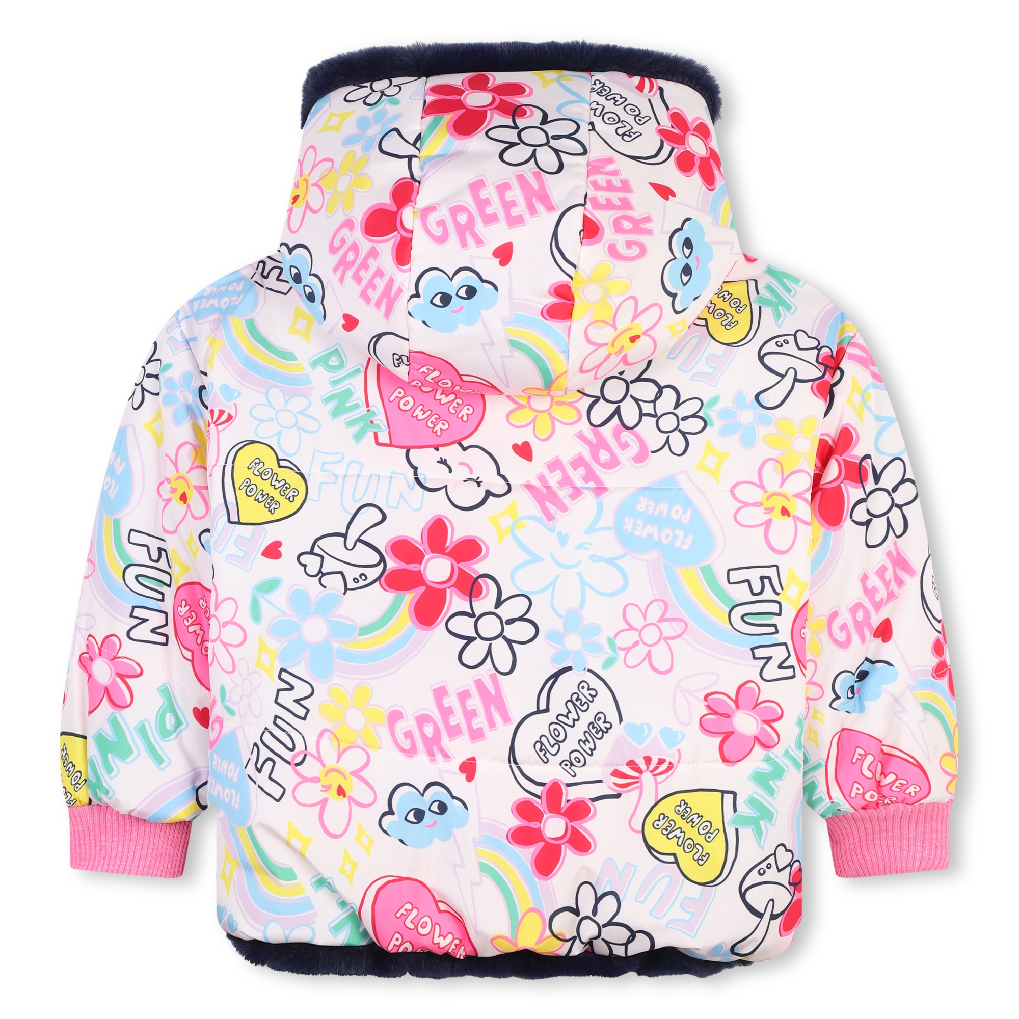 Plumífero reversible capucha BILLIEBLUSH para NIÑA