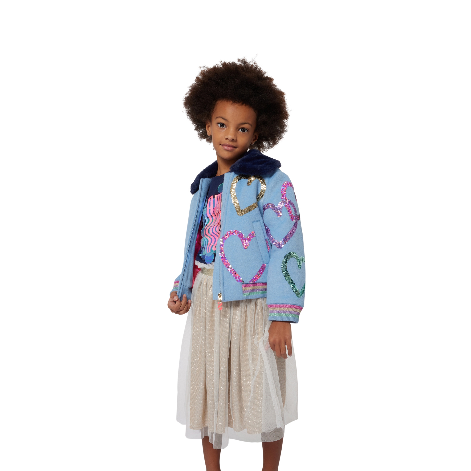 Blouson à sequins BILLIEBLUSH pour FILLE