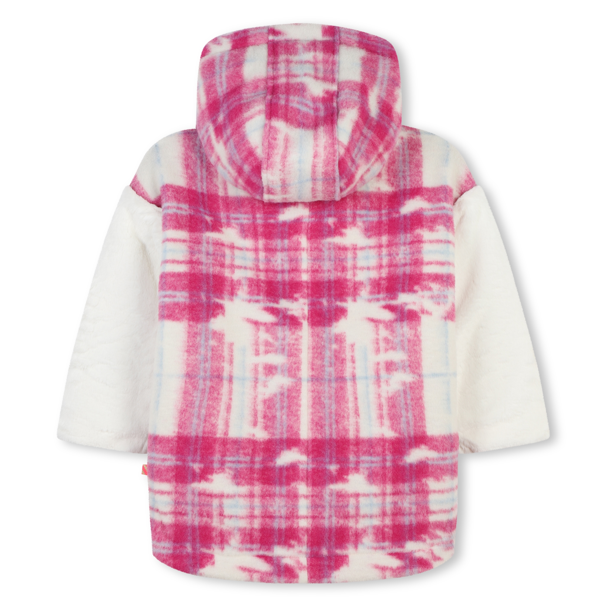 Hooded bi-material coat BILLIEBLUSH for GIRL