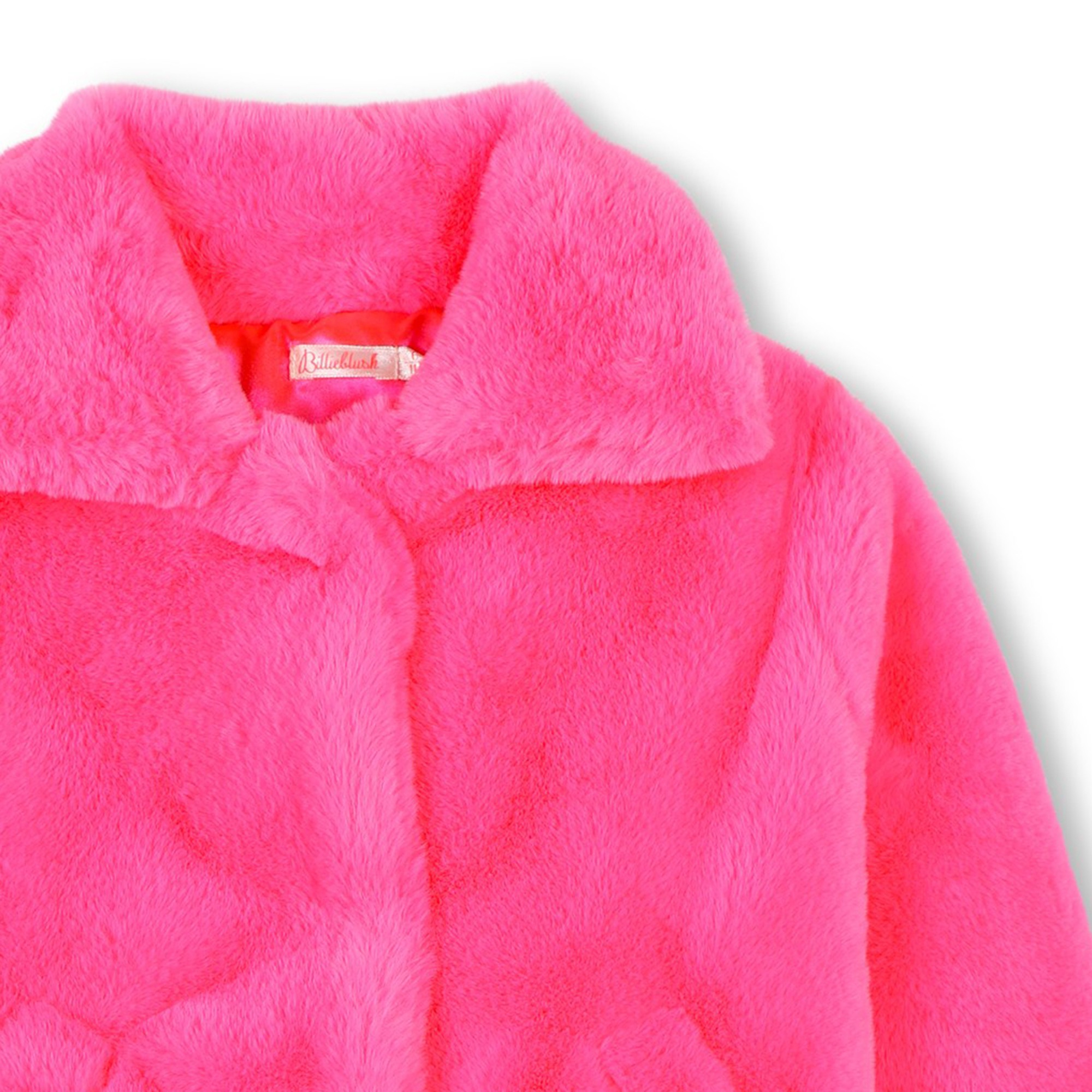 Fluffy fleece coat BILLIEBLUSH for GIRL