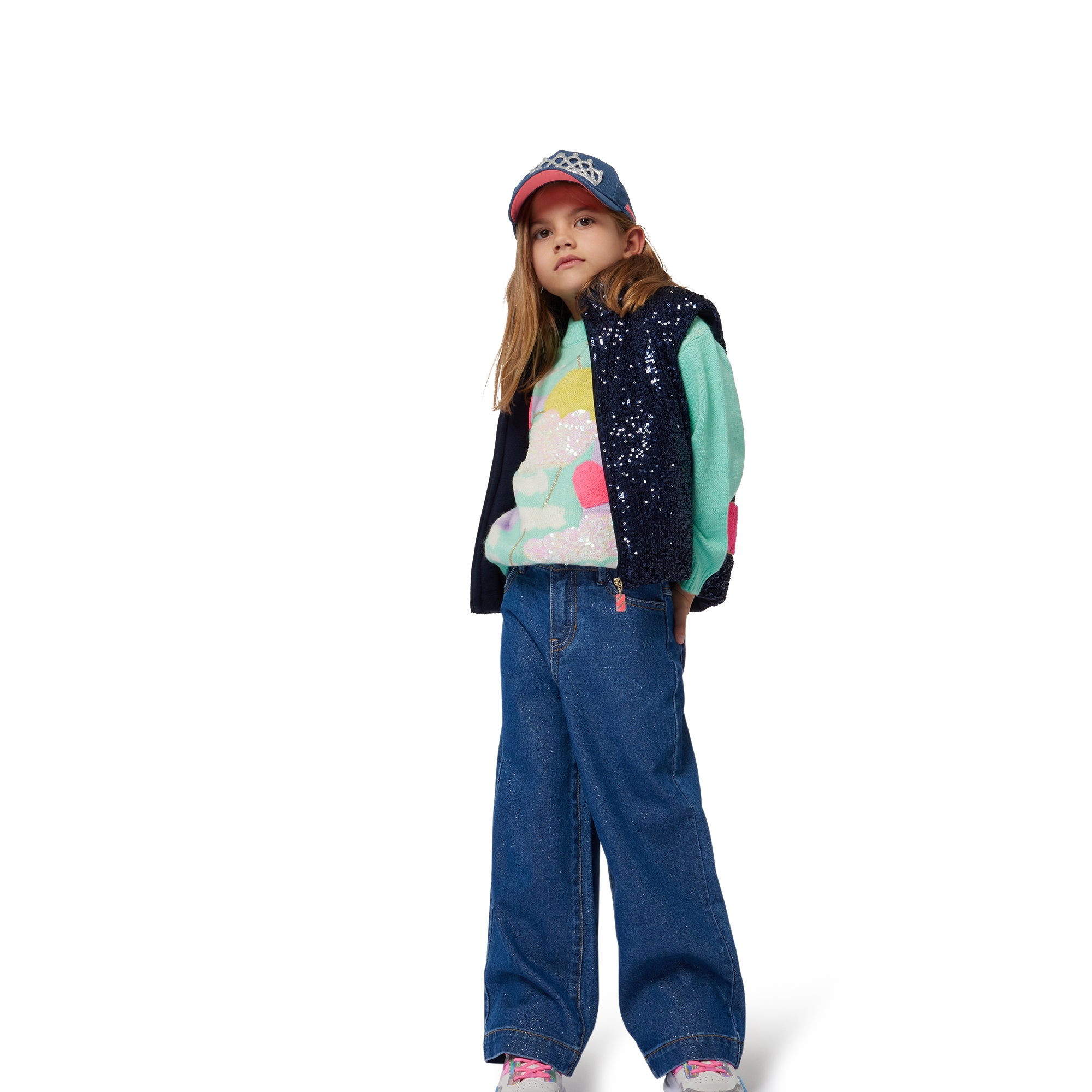 Denim trousers BILLIEBLUSH for GIRL