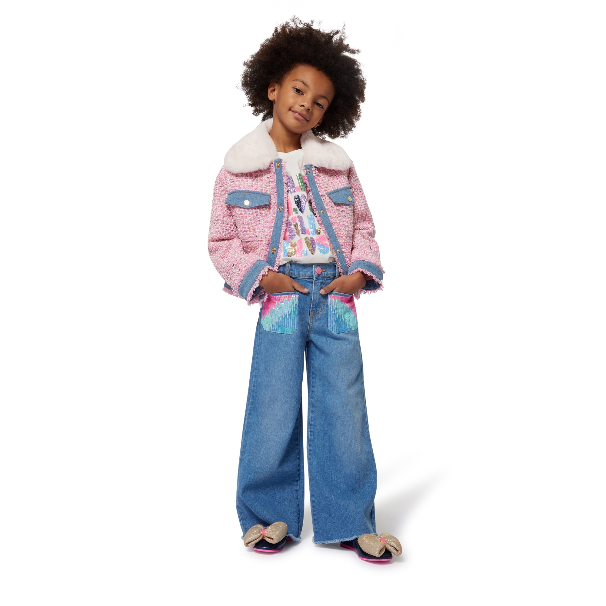 Denim trousers BILLIEBLUSH for GIRL