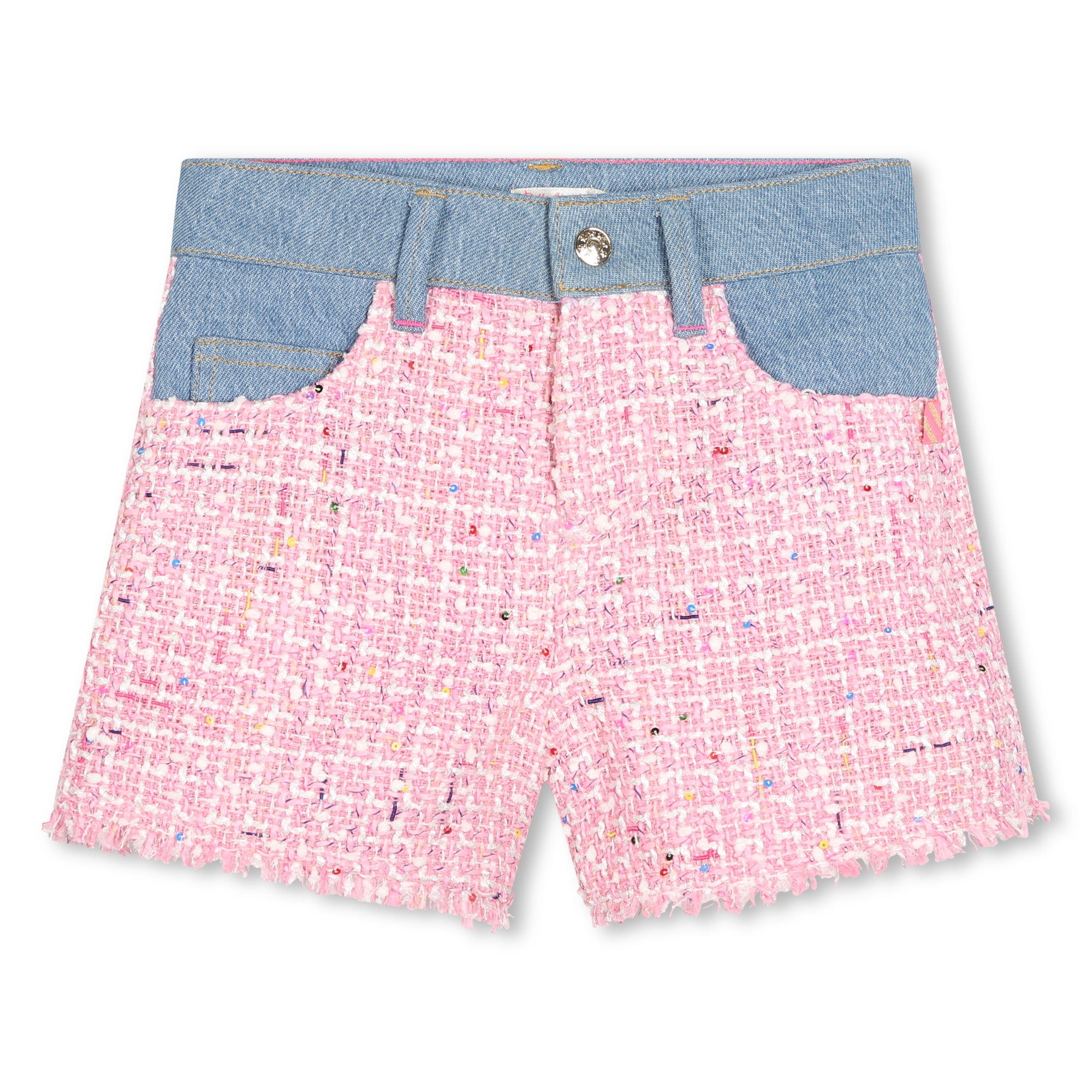 Tweed short met zakken BILLIEBLUSH Voor