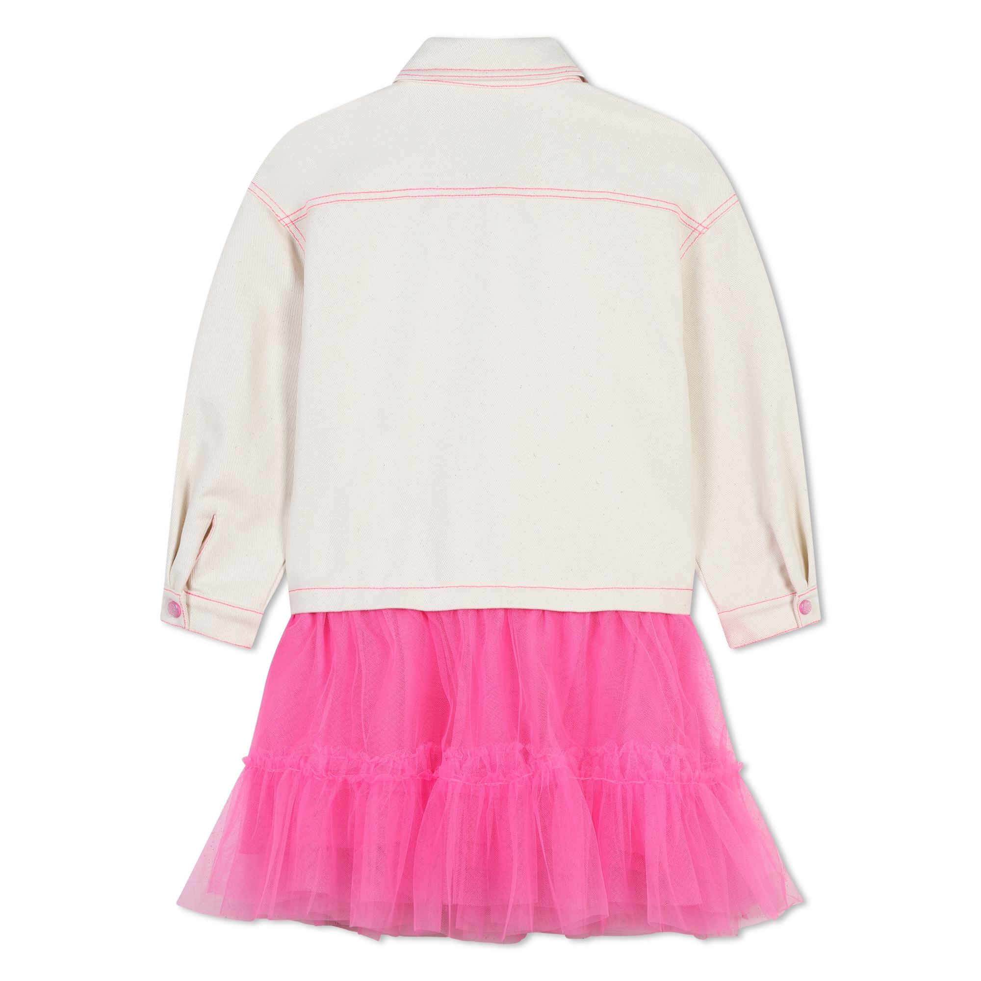 Bi-material dress BILLIEBLUSH for GIRL