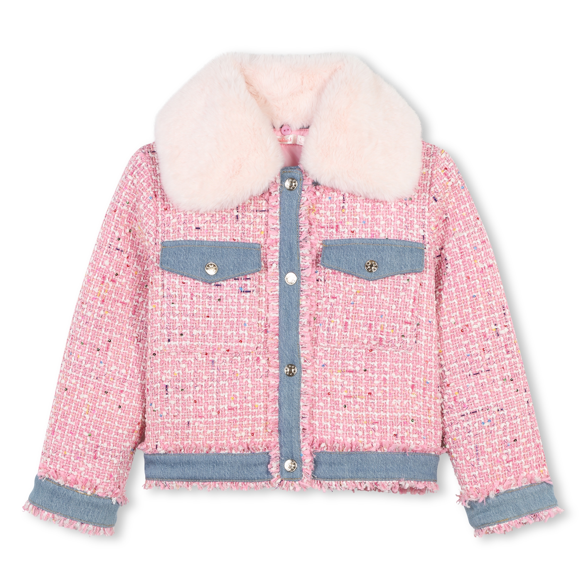 Veste en tweed mélangé BILLIEBLUSH pour FILLE