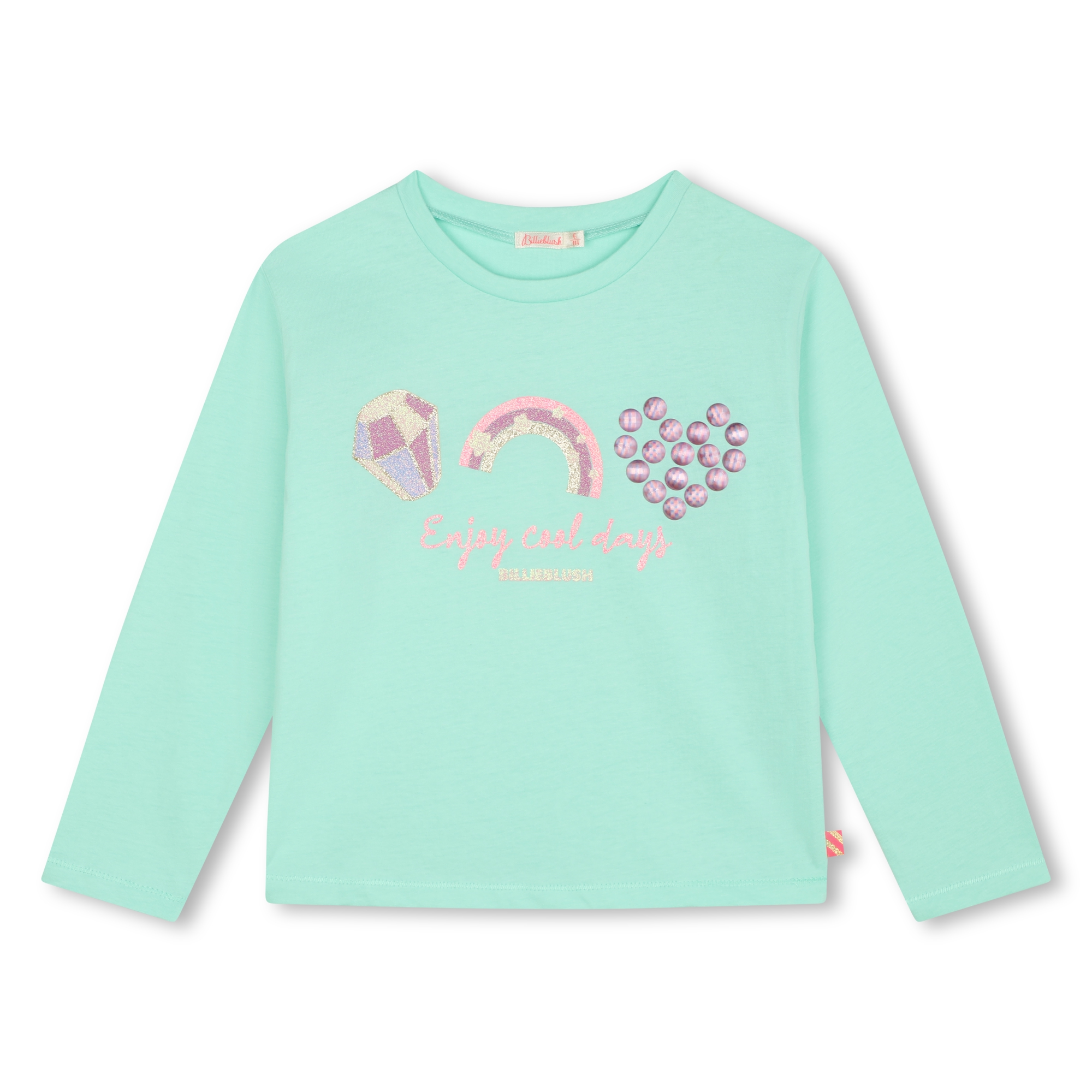 Sparkly cotton T-shirt BILLIEBLUSH for GIRL