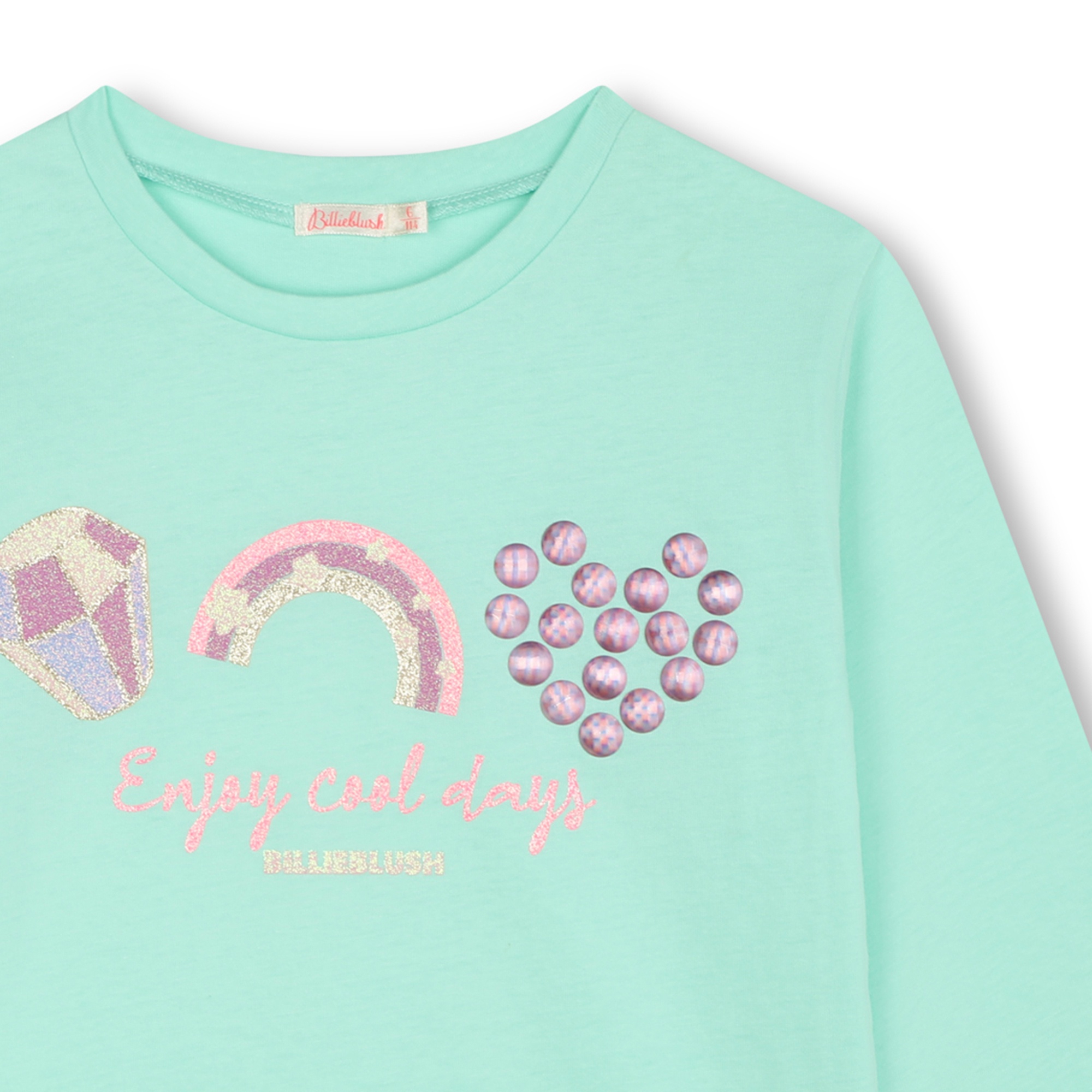 T-shirt cotone con paillettes BILLIEBLUSH Per BAMBINA