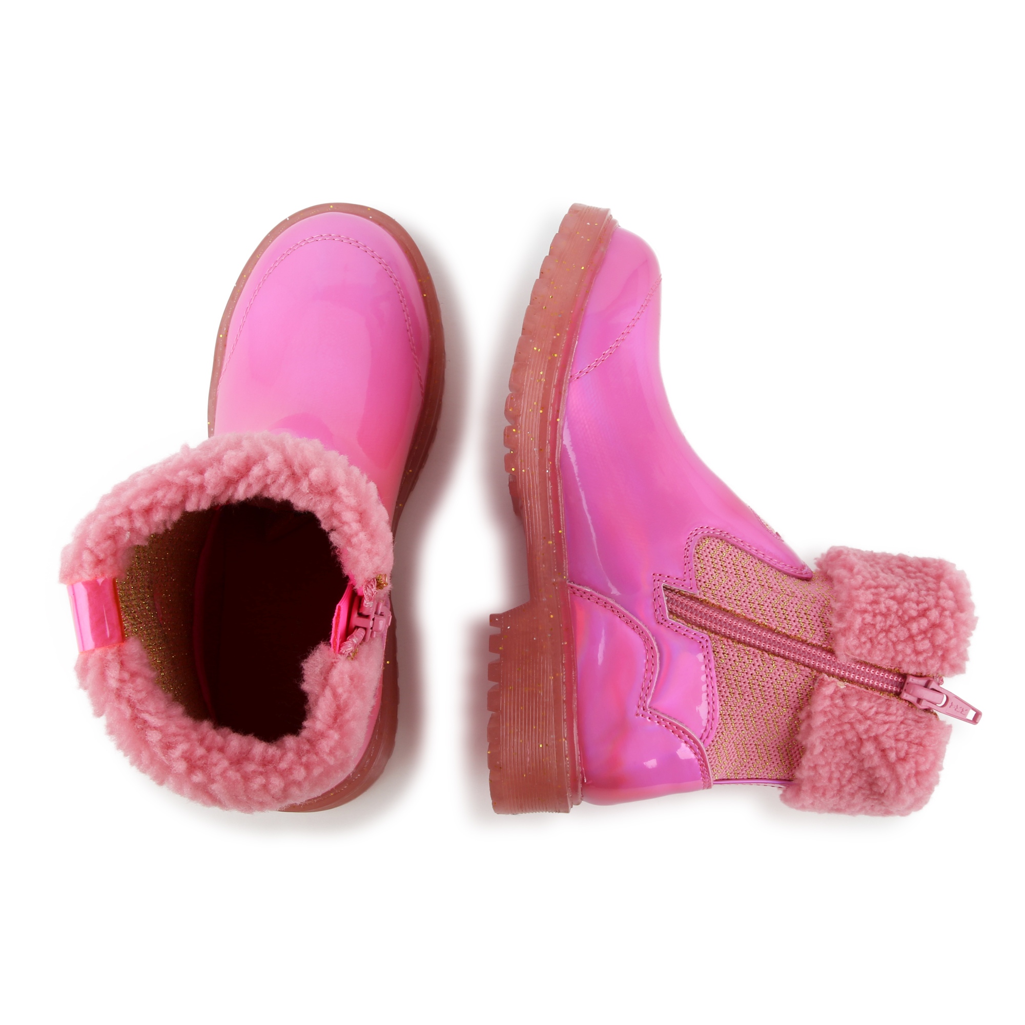 Bottines avec col en polaire duveteuse BILLIEBLUSH pour FILLE