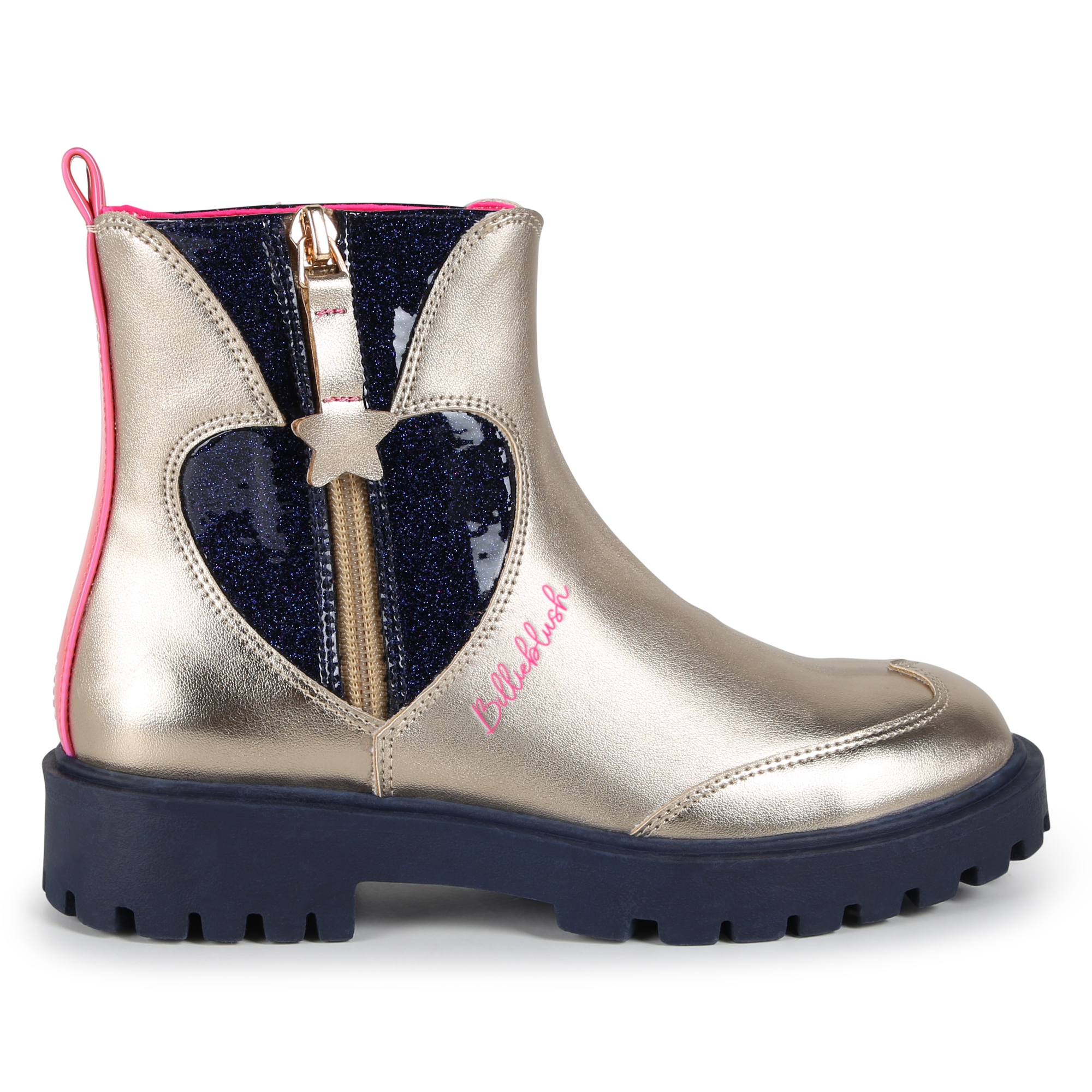 Bottines zippées pailletées BILLIEBLUSH pour FILLE