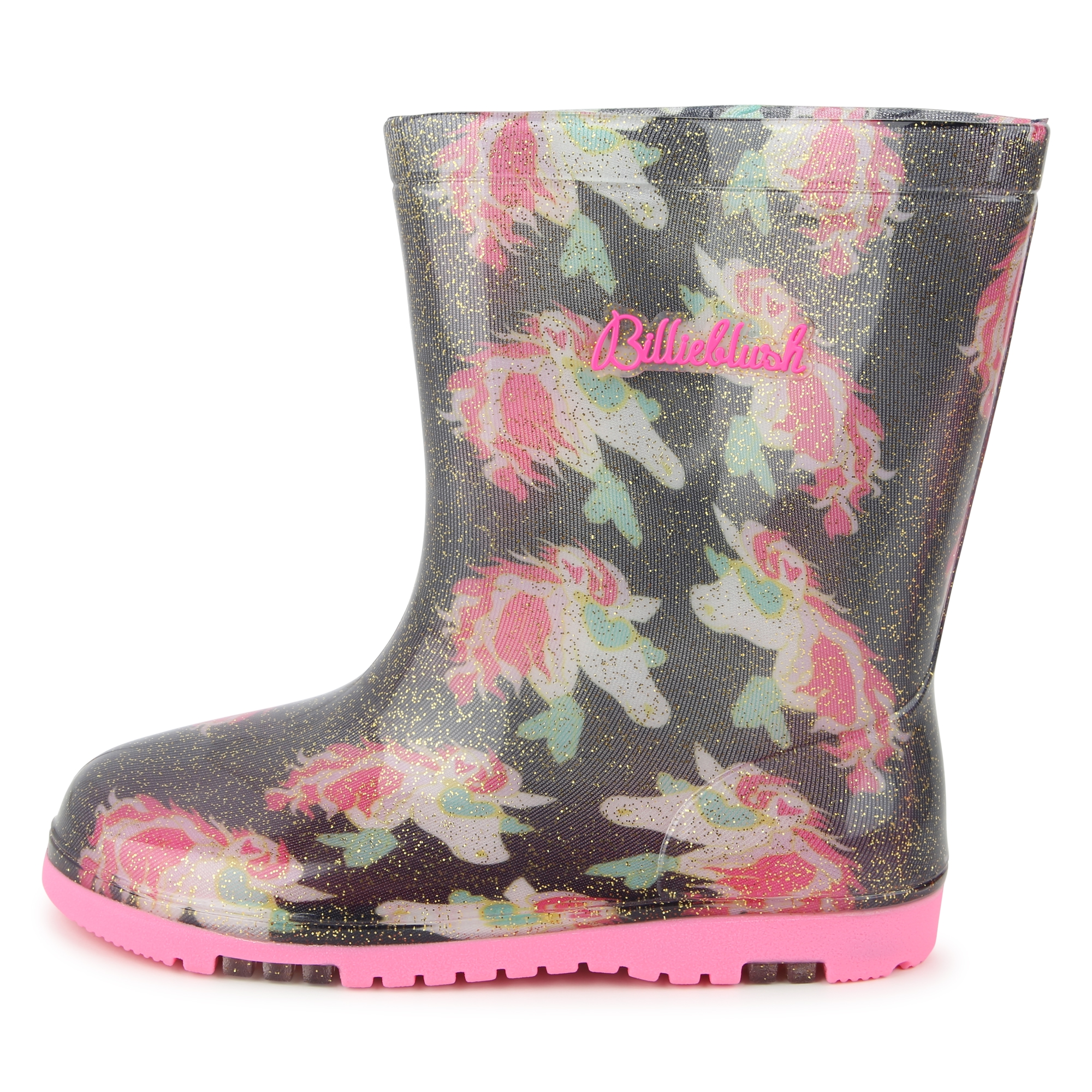 Horse motif rain boots BILLIEBLUSH for GIRL