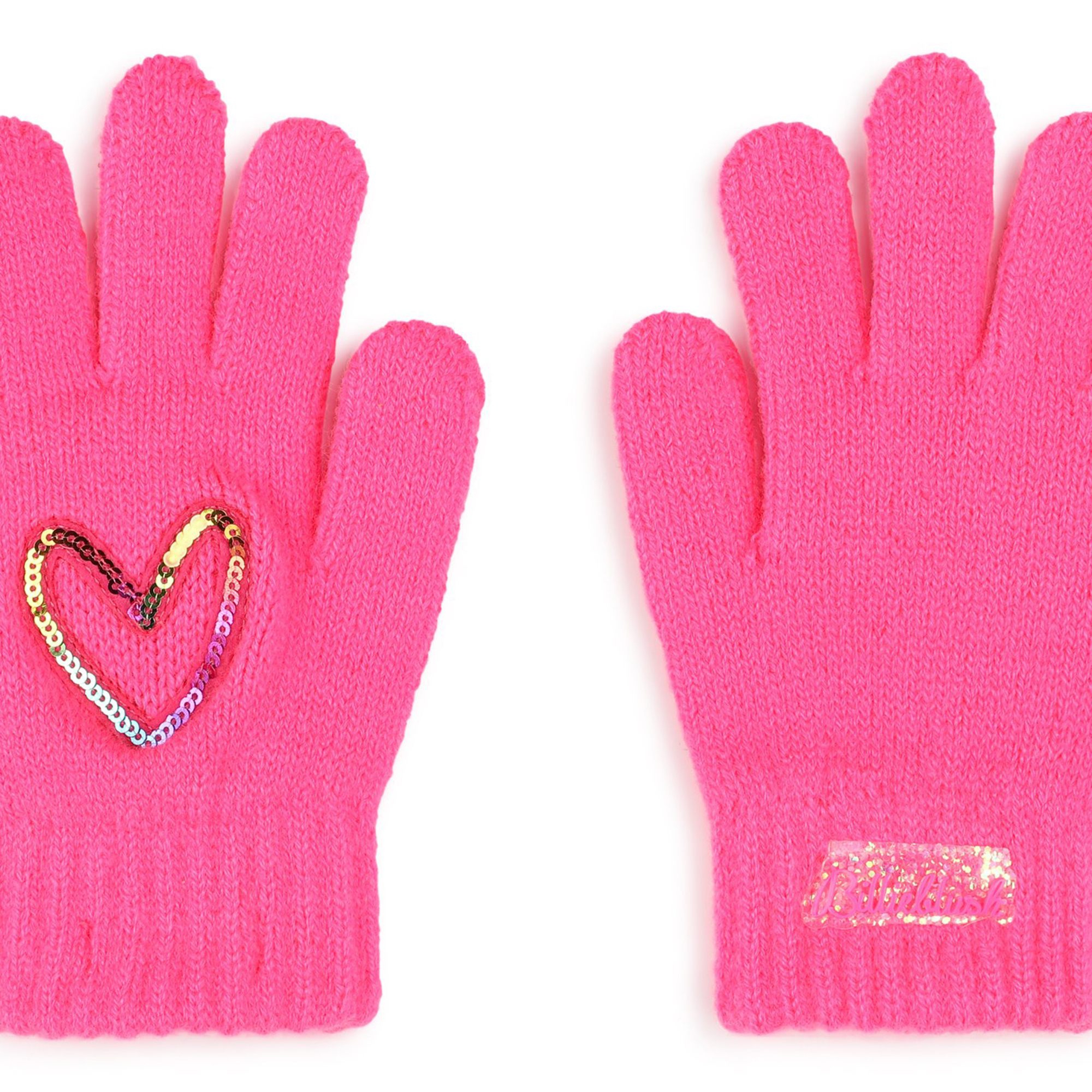 Sequin heart gloves BILLIEBLUSH for GIRL