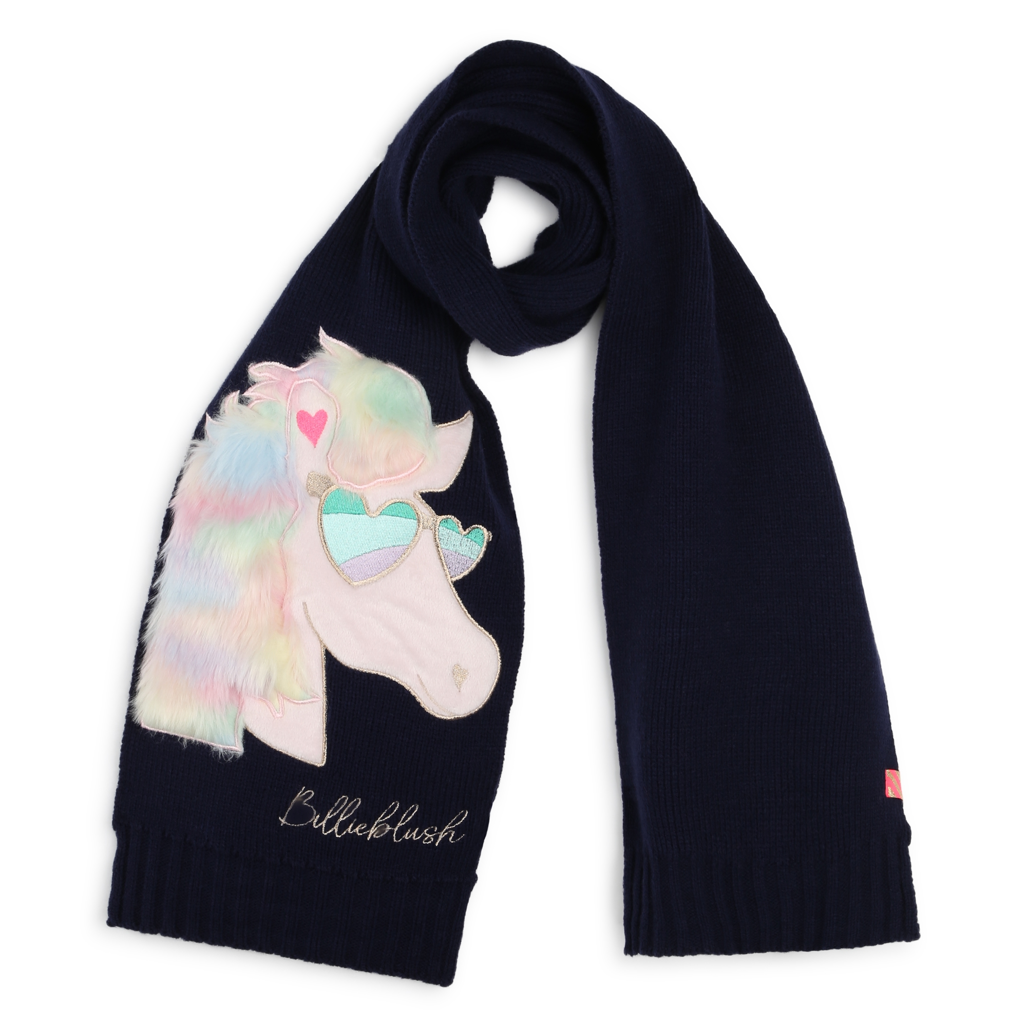 Scarf with fleece details BILLIEBLUSH for GIRL