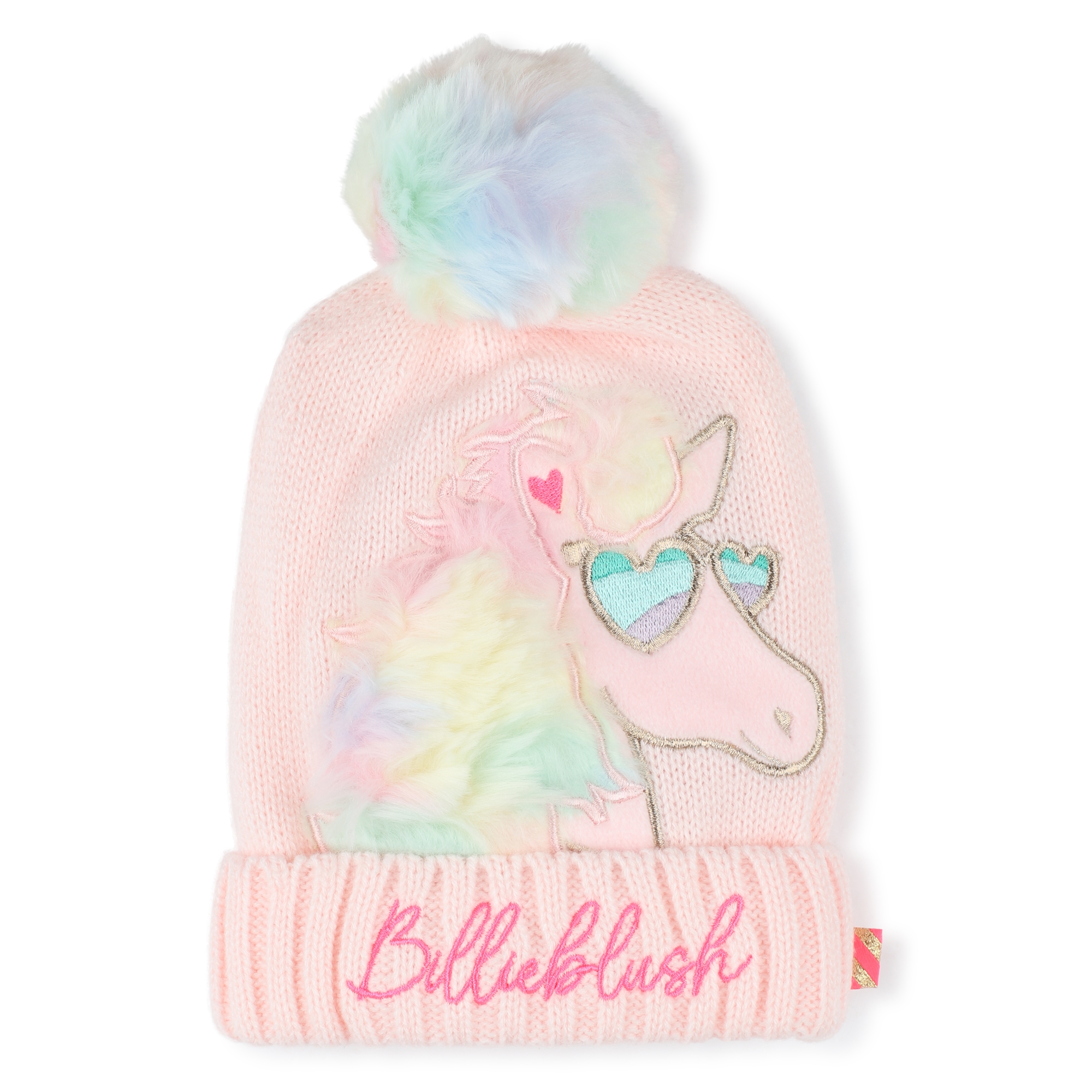 Muts met pompon - Pegasus BILLIEBLUSH Voor