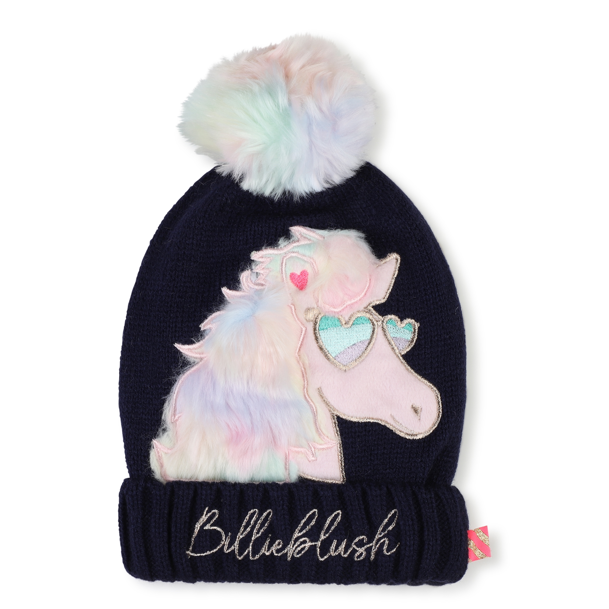 Muts met pompon - Pegasus BILLIEBLUSH Voor