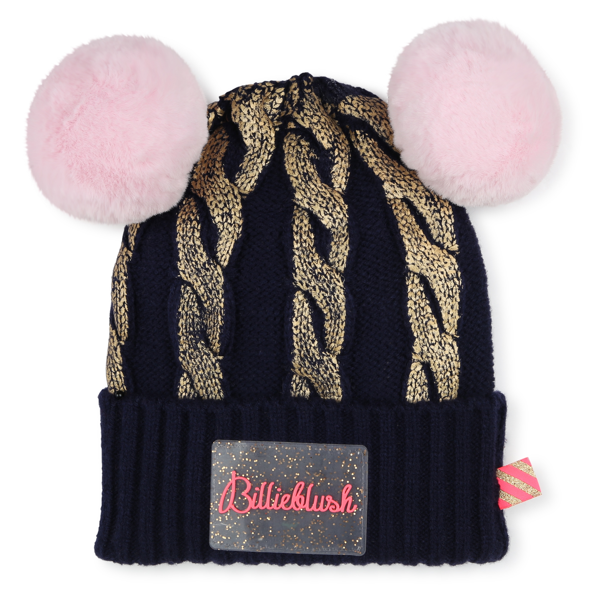 Berretto a trecce con pompon BILLIEBLUSH Per BAMBINA