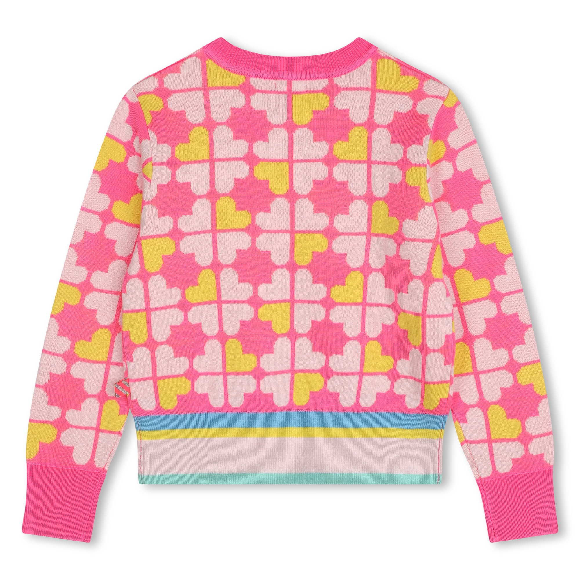 Pull tricoté à bord contrasté BILLIEBLUSH pour FILLE