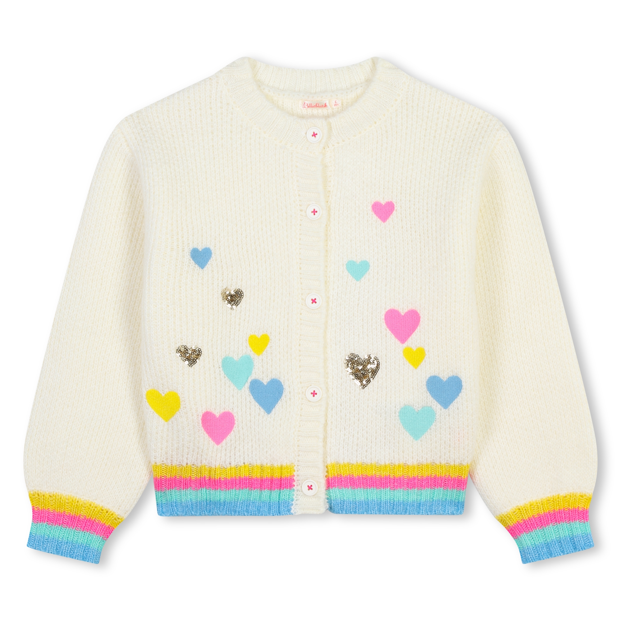 Cardigan boutonné en tricot BILLIEBLUSH pour FILLE