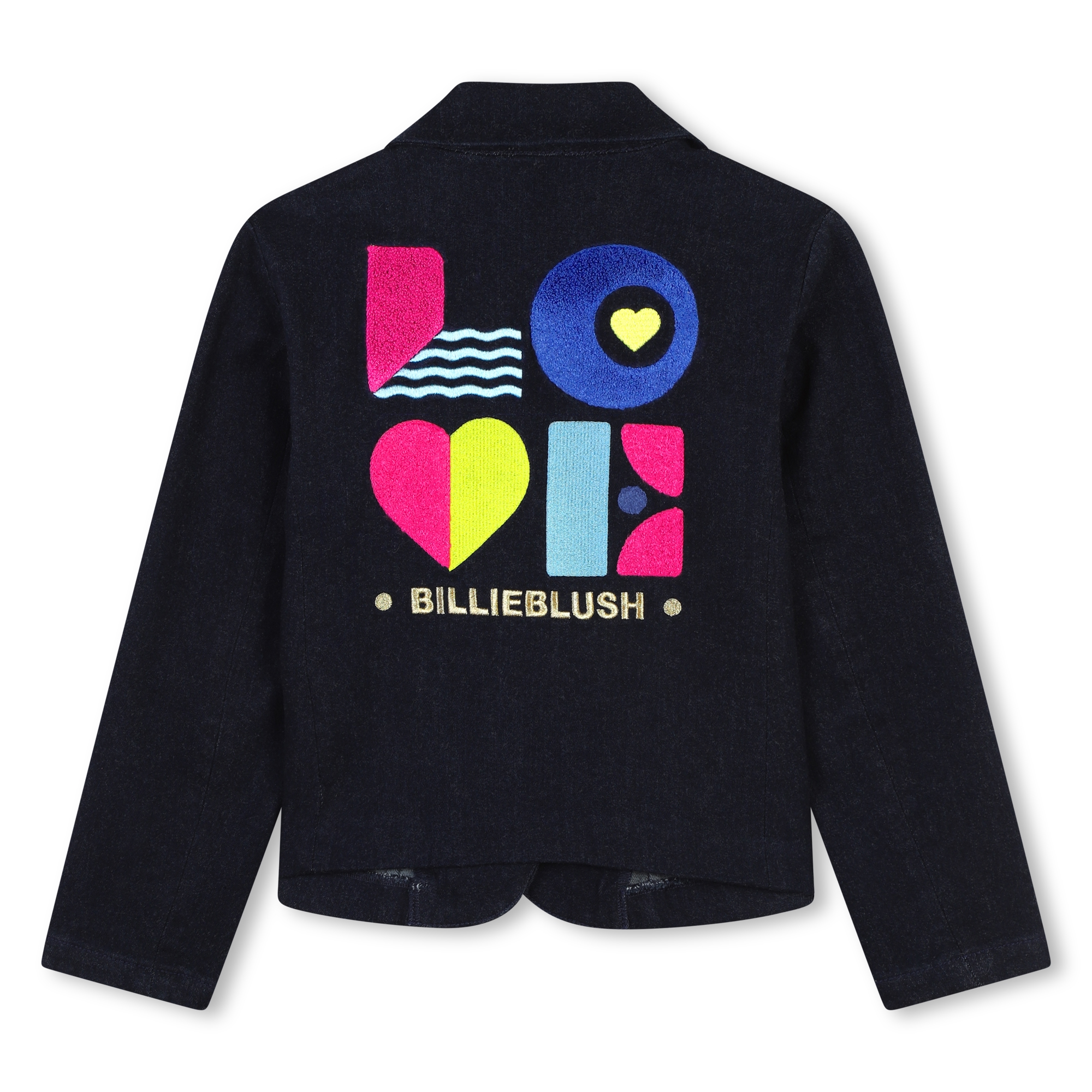 Veste en jean brodée au dos BILLIEBLUSH pour FILLE