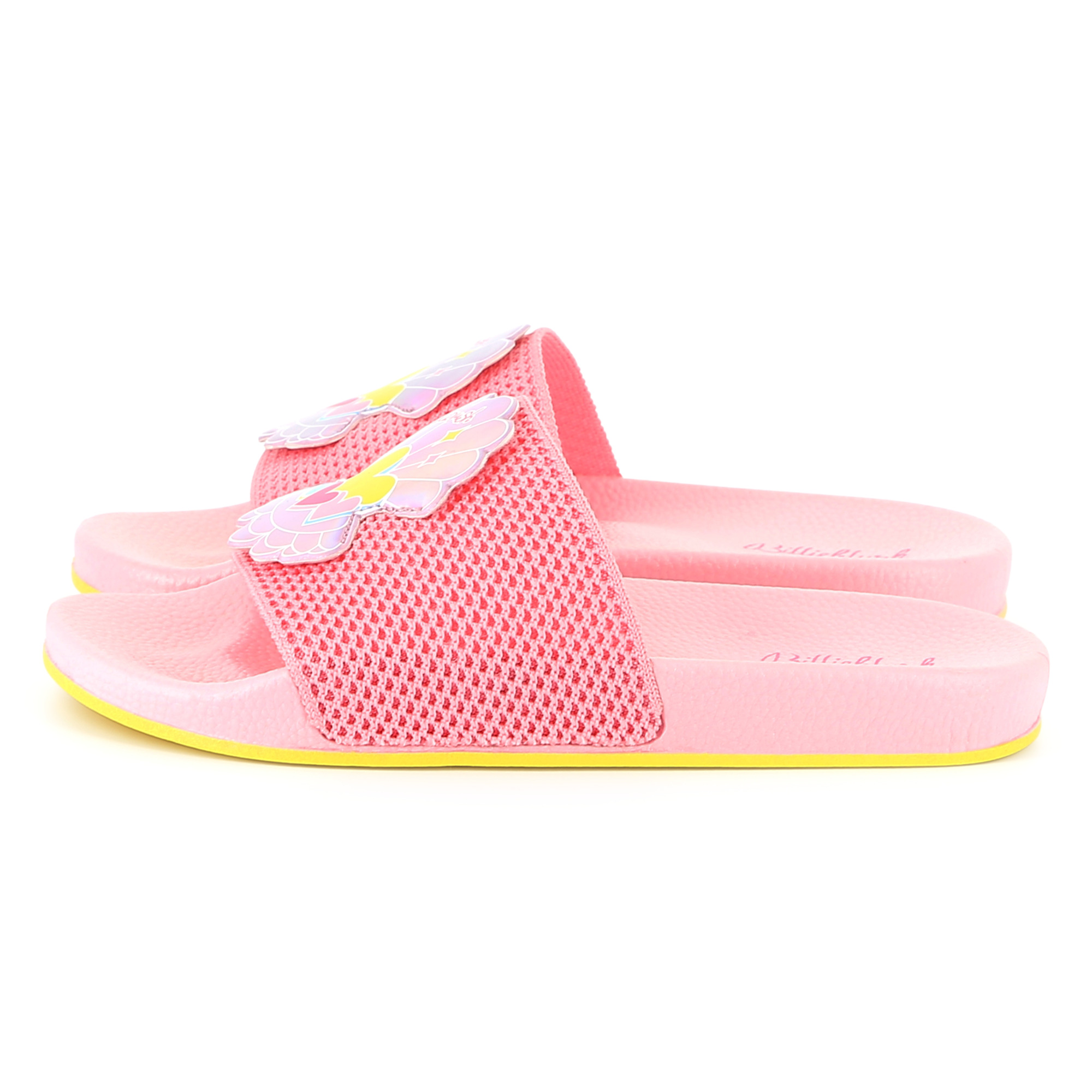 Dual-fabric sliders BILLIEBLUSH for GIRL