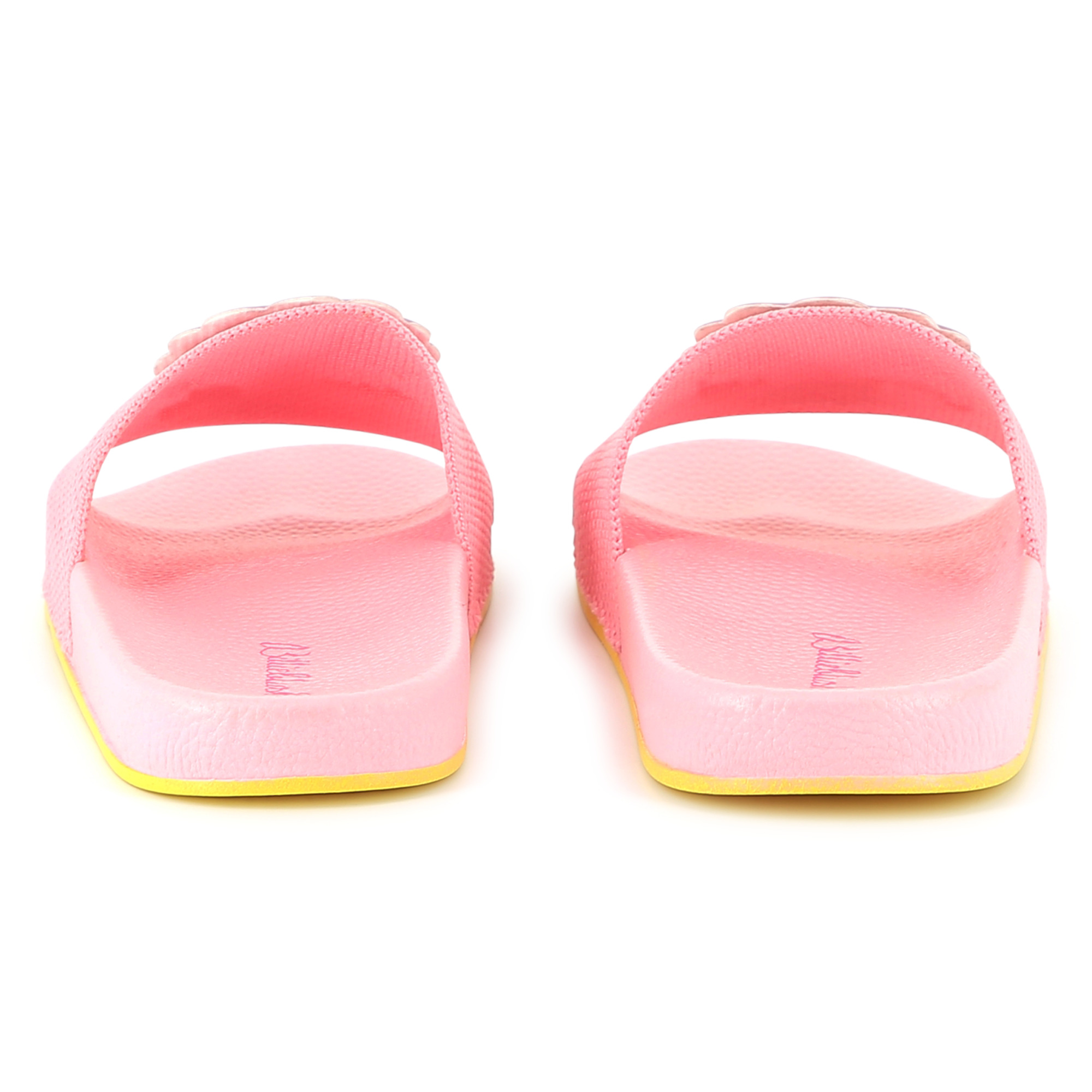 Dual-fabric sliders BILLIEBLUSH for GIRL