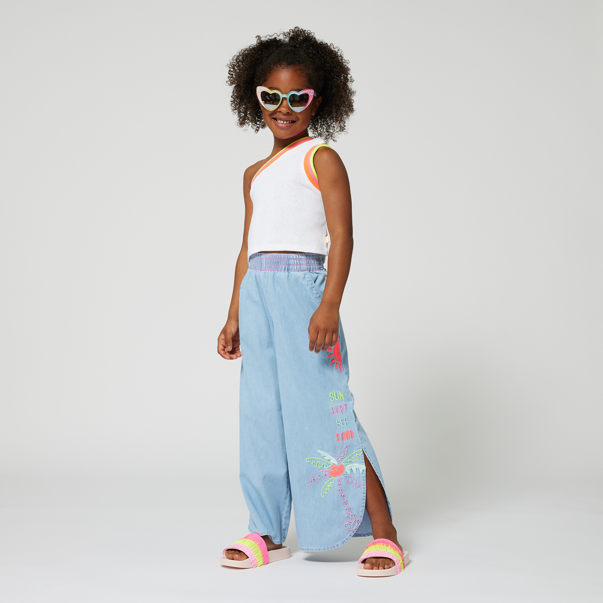 Fringed sliders BILLIEBLUSH for GIRL