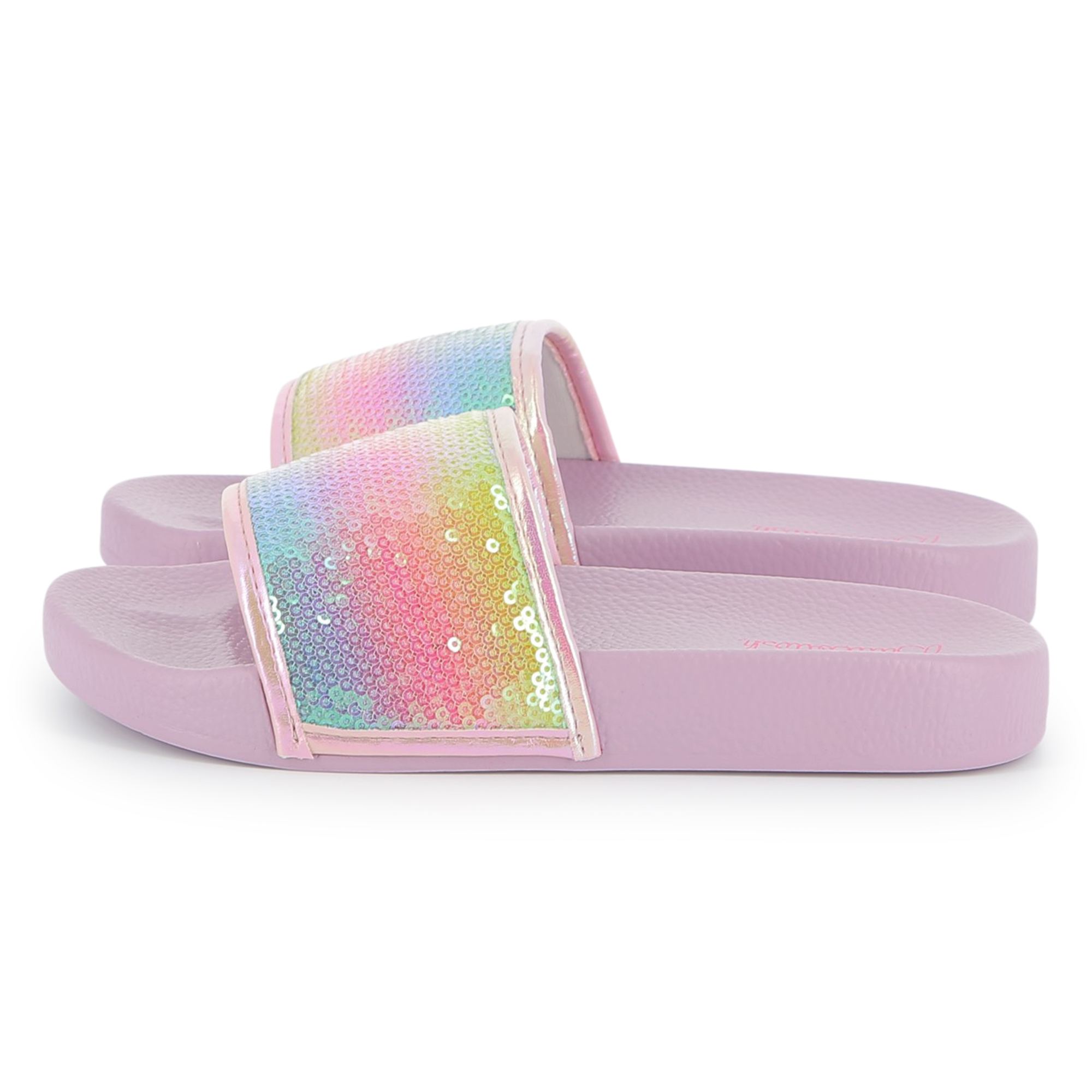 Iridescent sequin sliders BILLIEBLUSH for GIRL