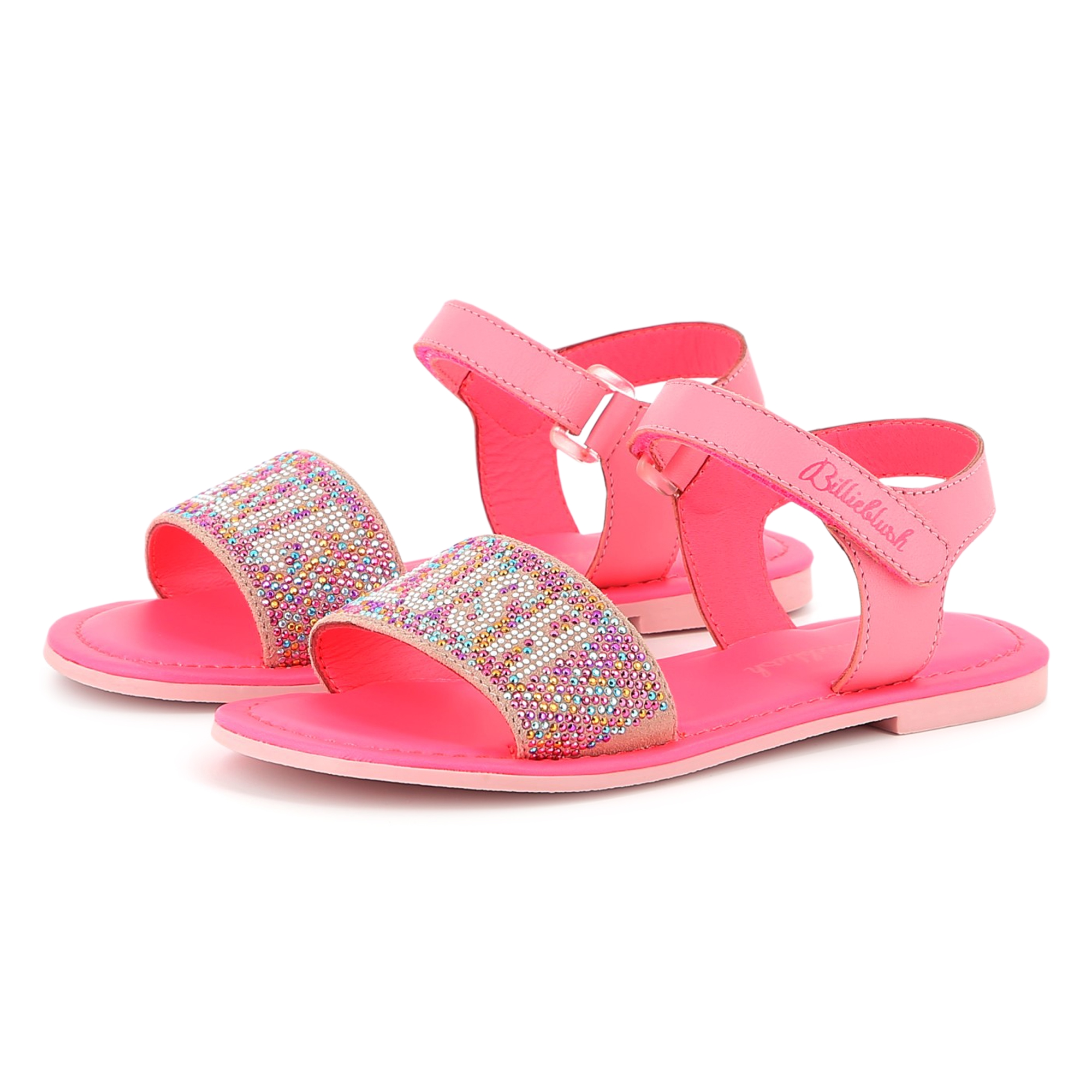 Leather hook-and-loop sandals BILLIEBLUSH for GIRL