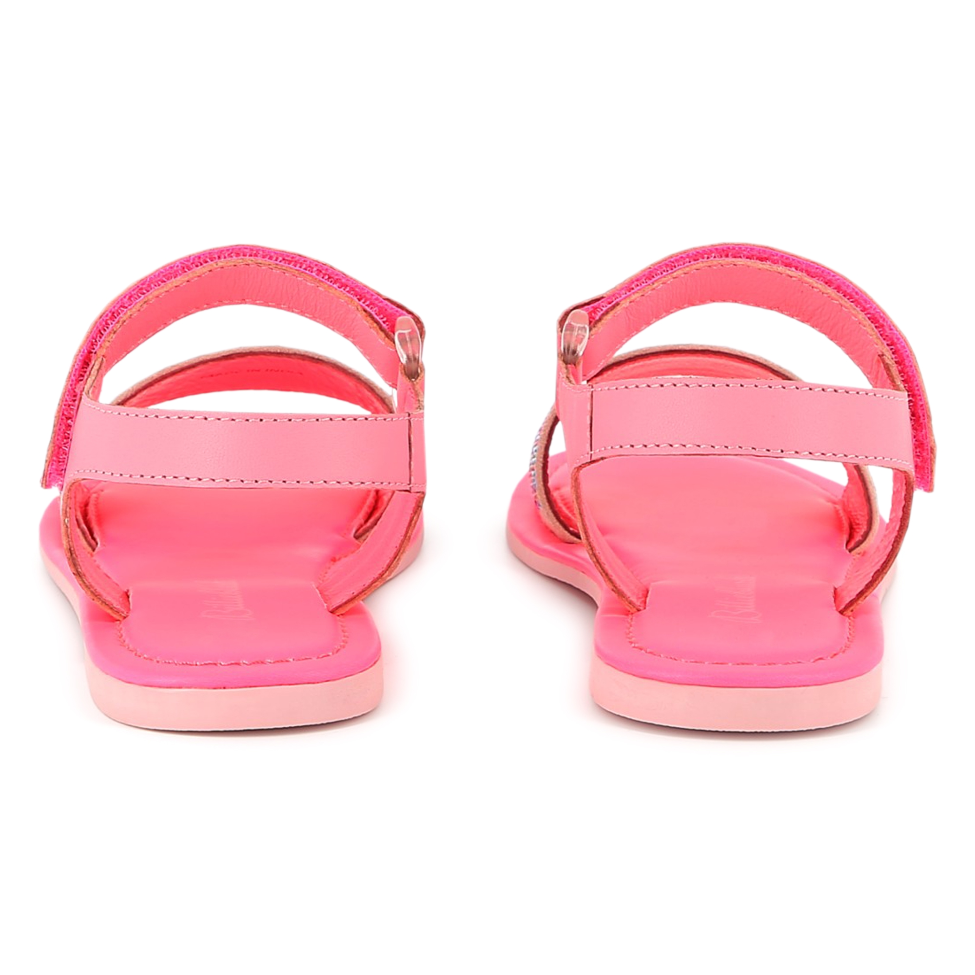 Leather hook-and-loop sandals BILLIEBLUSH for GIRL