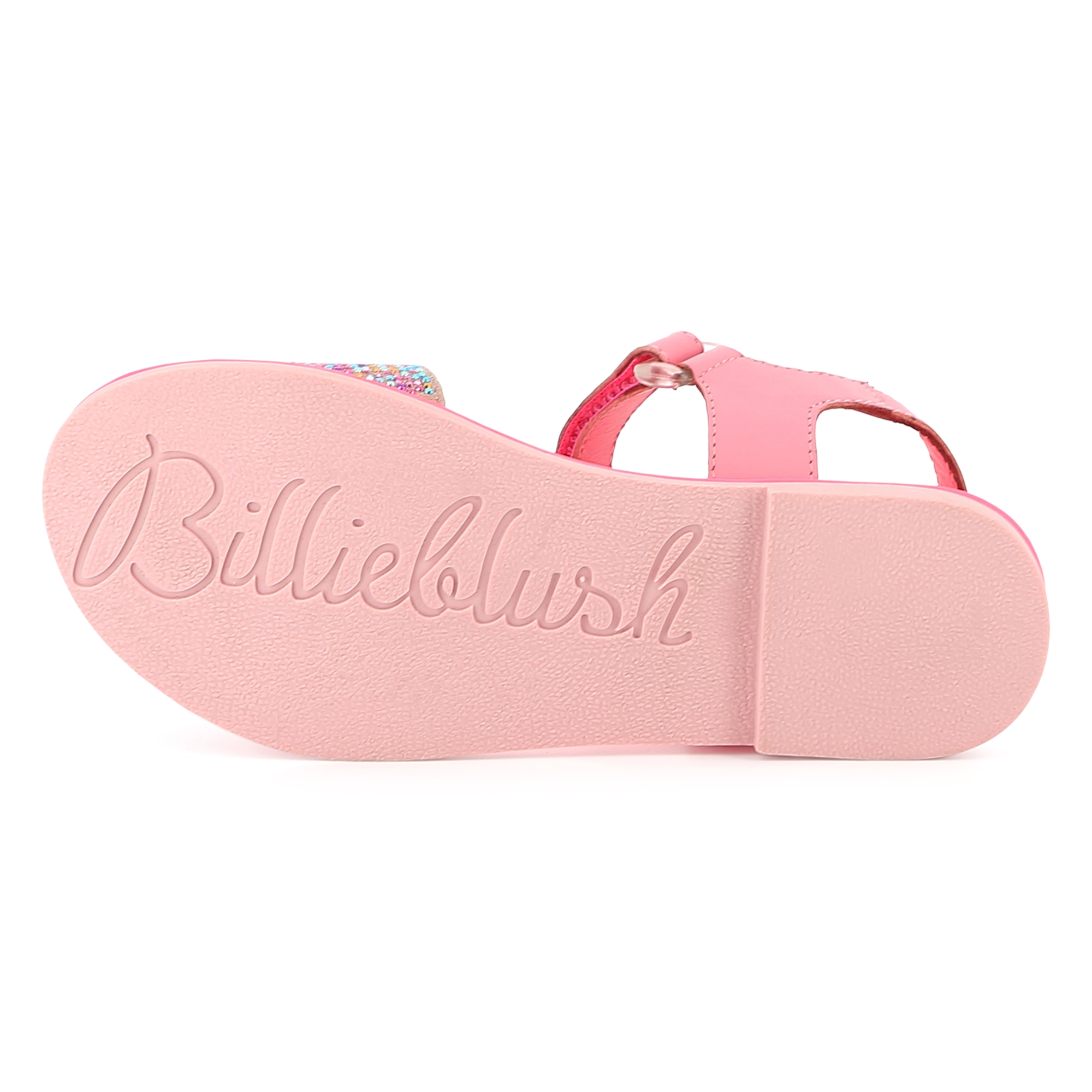 Leather hook-and-loop sandals BILLIEBLUSH for GIRL