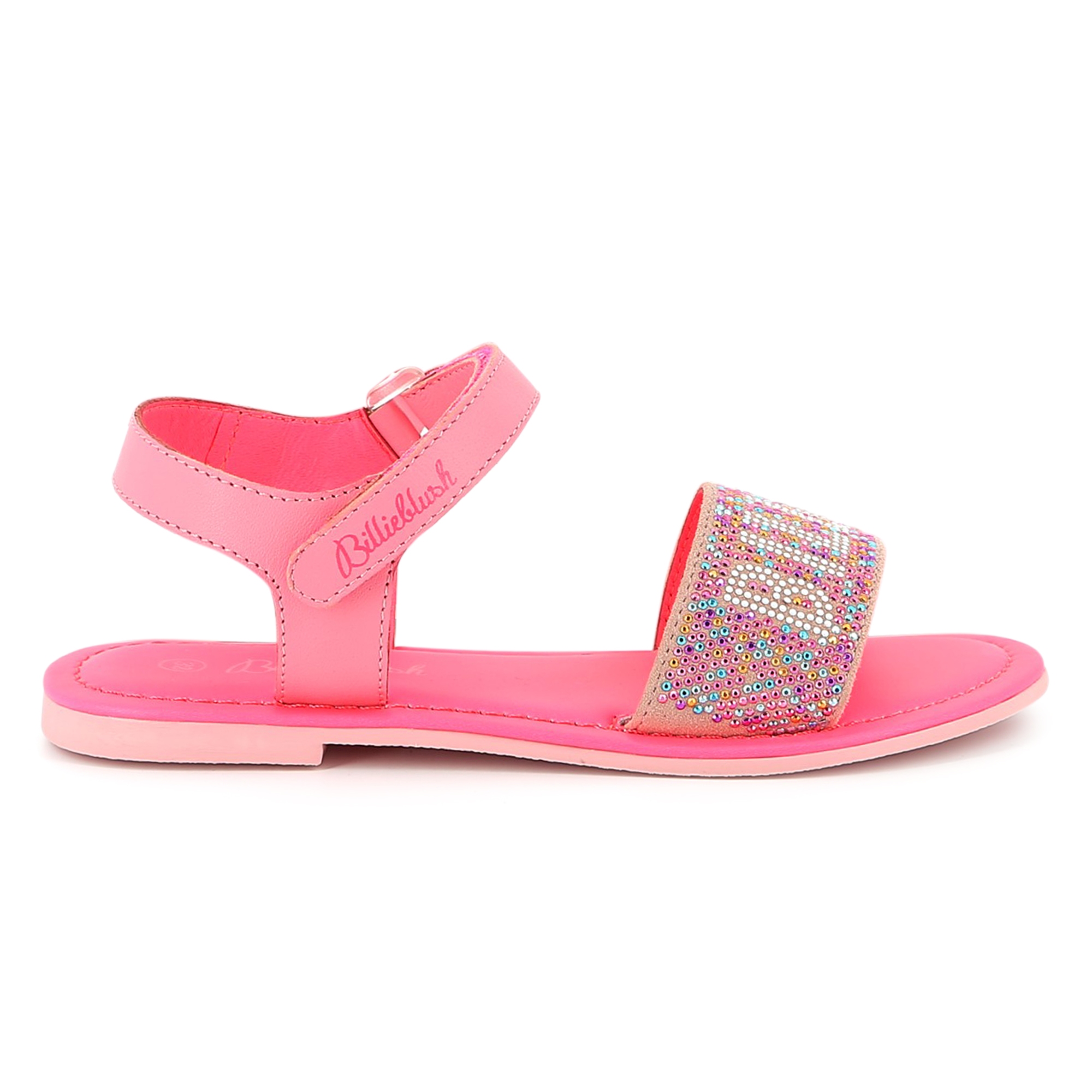 Leather hook-and-loop sandals BILLIEBLUSH for GIRL