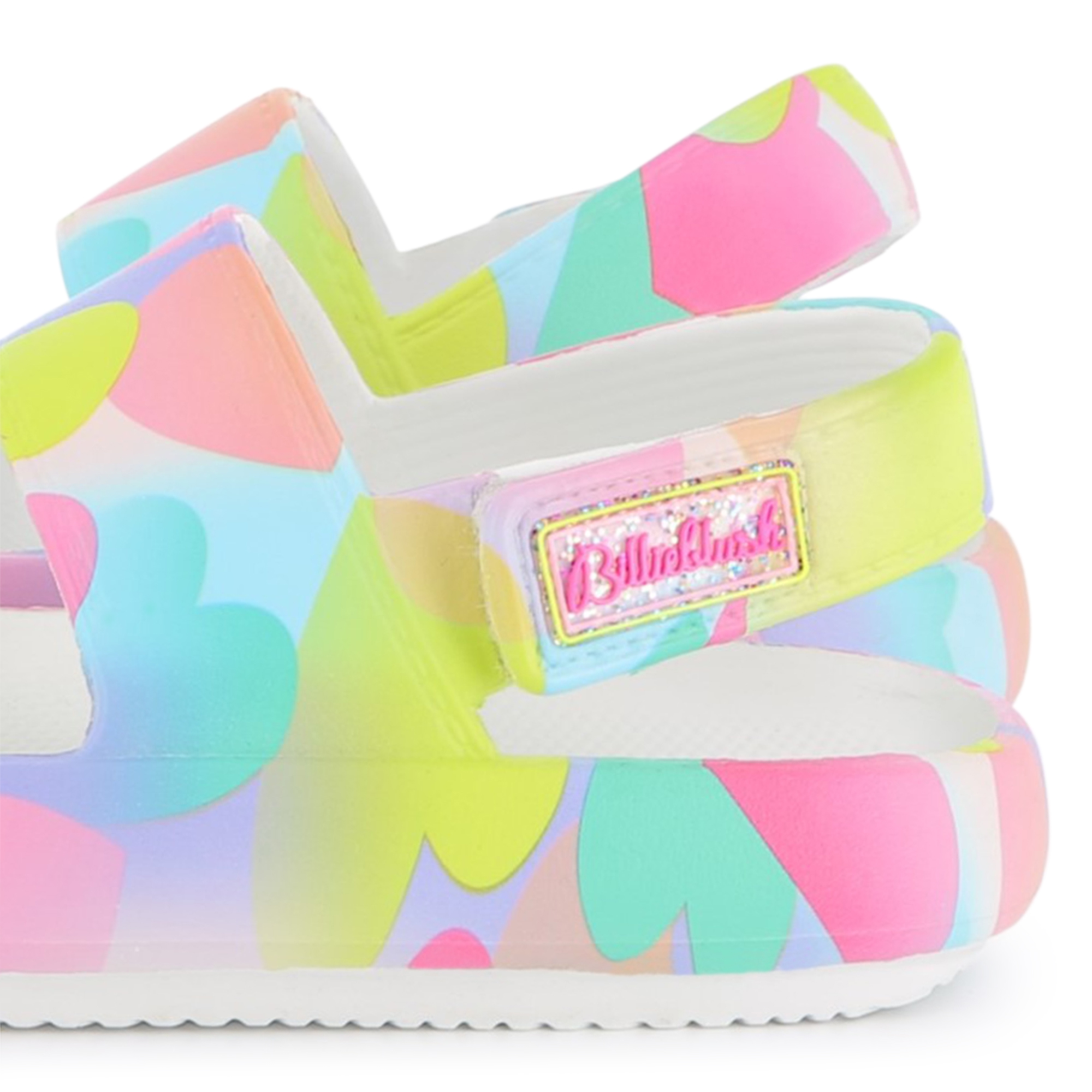 Sandales à scratch imprimées BILLIEBLUSH pour FILLE