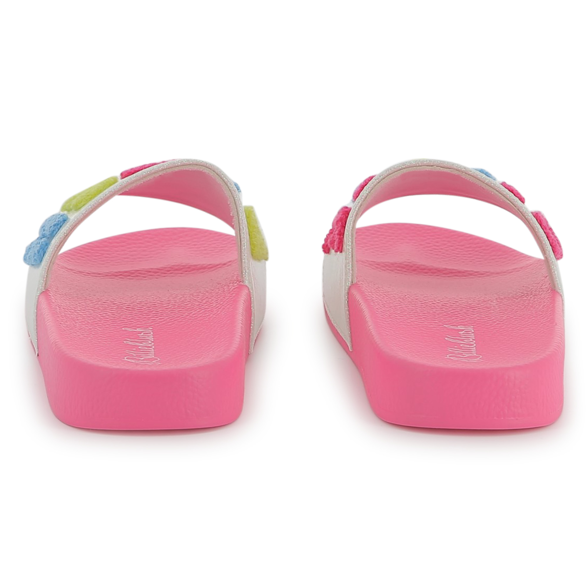 Claquettes à logo en molleton BILLIEBLUSH pour FILLE