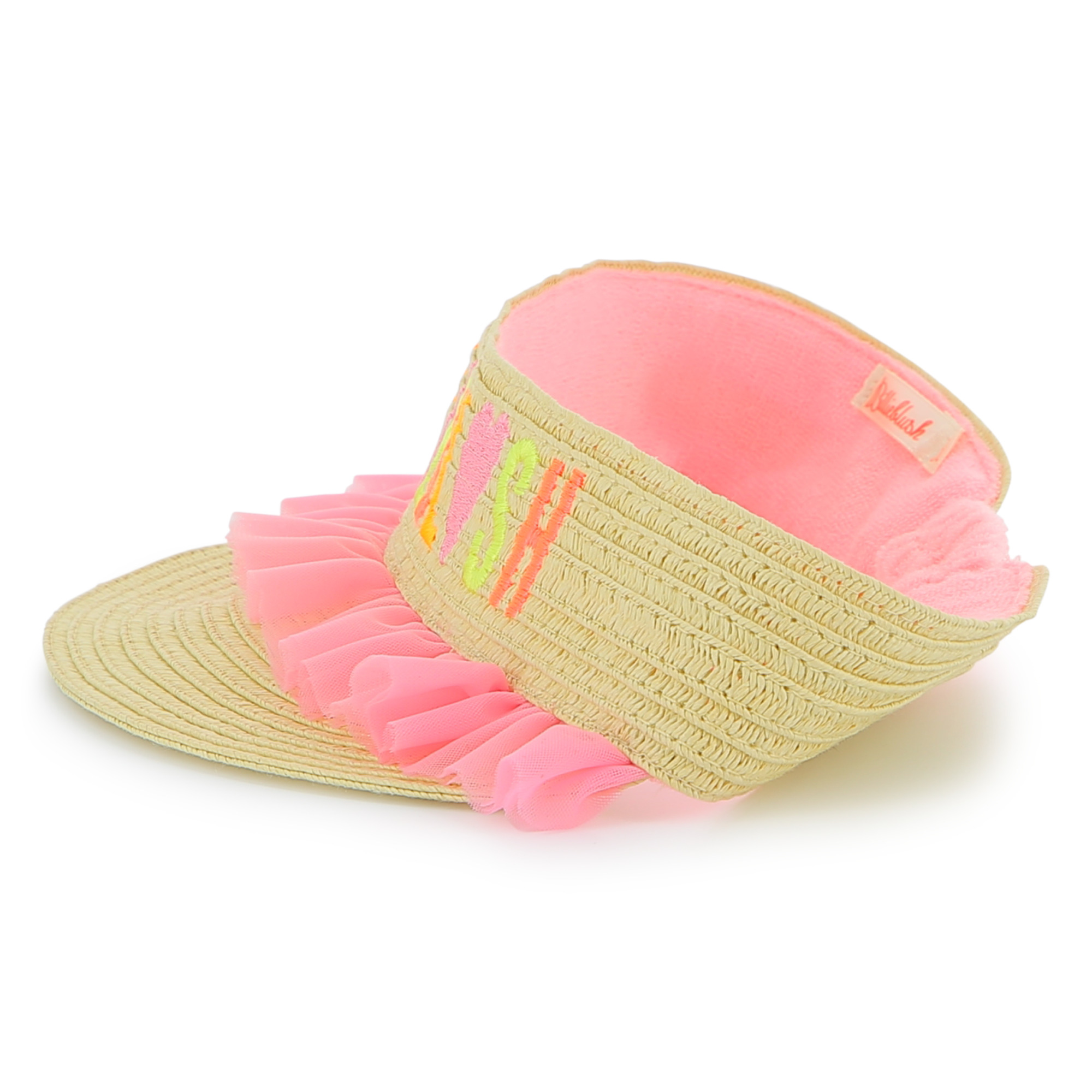 Visera con logo bordado BILLIEBLUSH para NIÑA