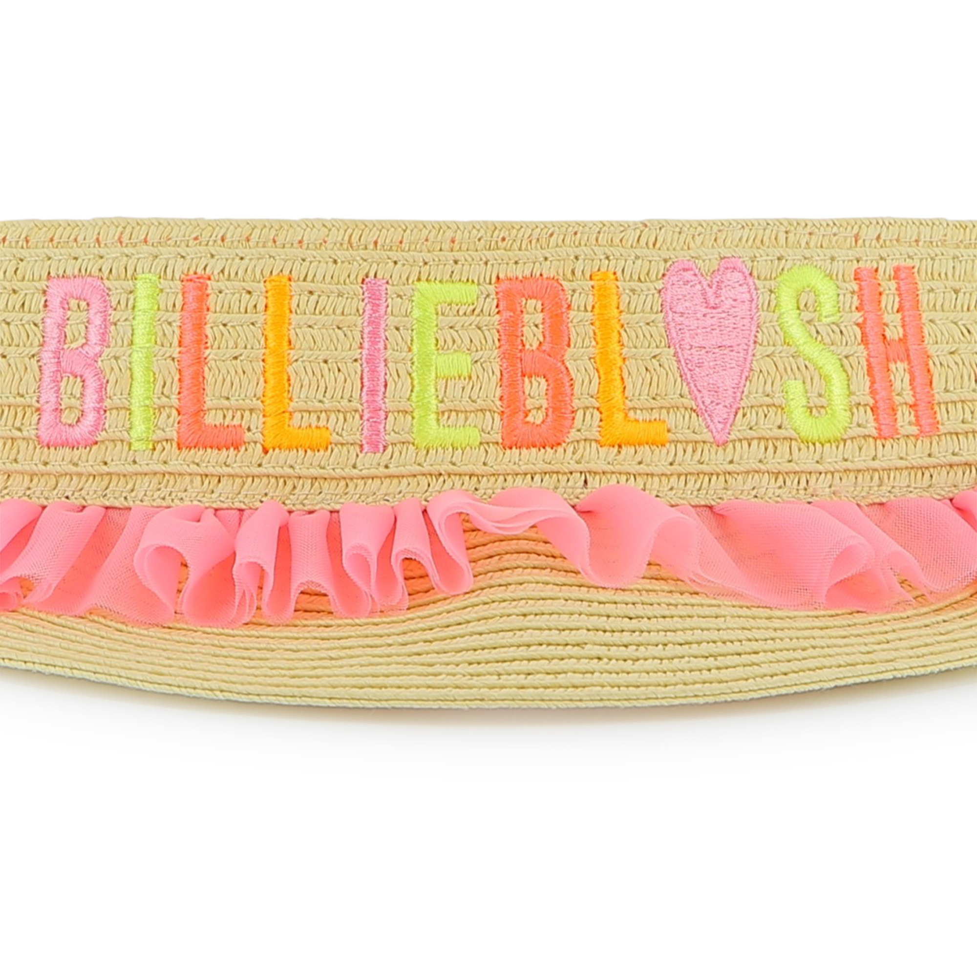 Embroidered logo visor BILLIEBLUSH for GIRL