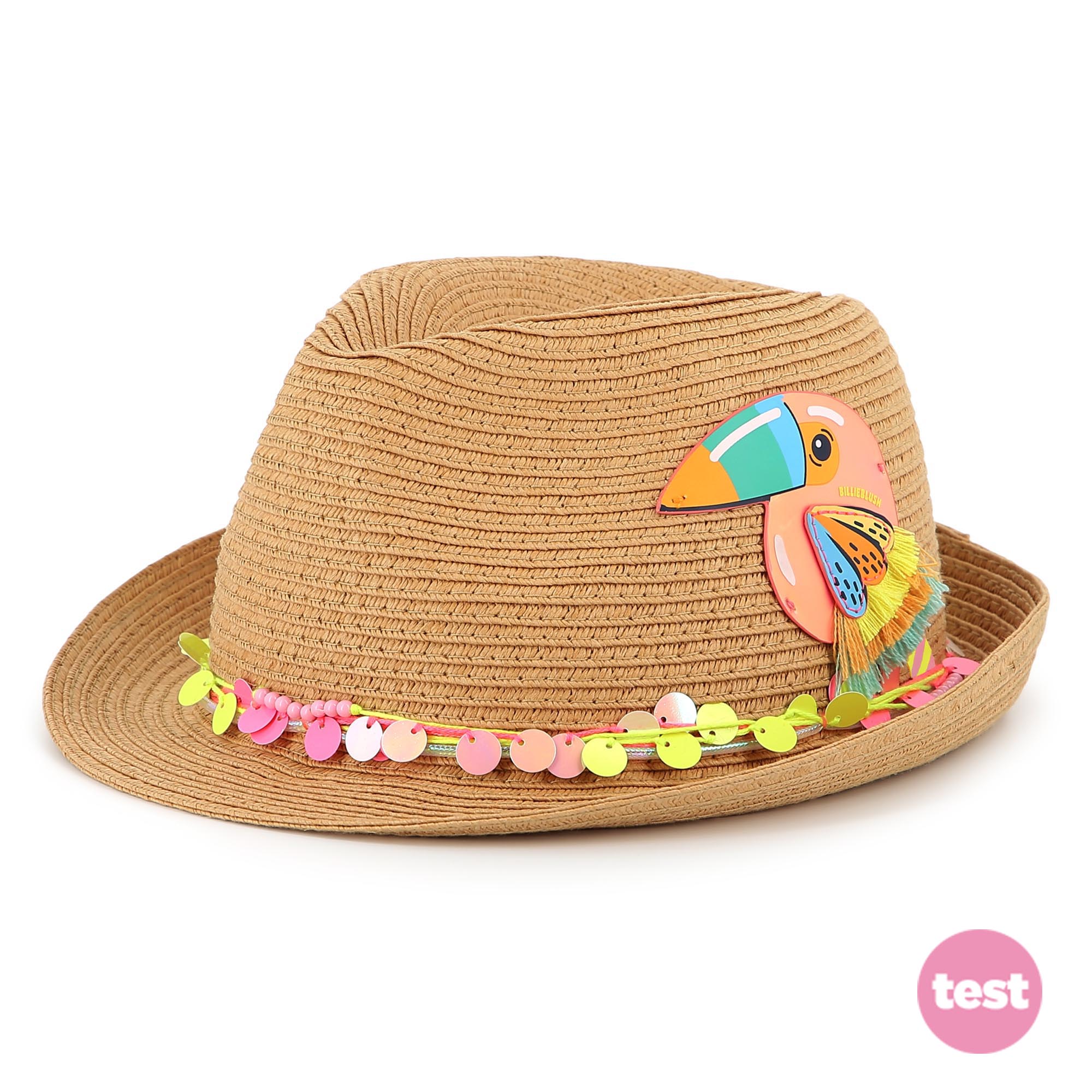 Chapeau moulé avec oiseau BILLIEBLUSH pour FILLE